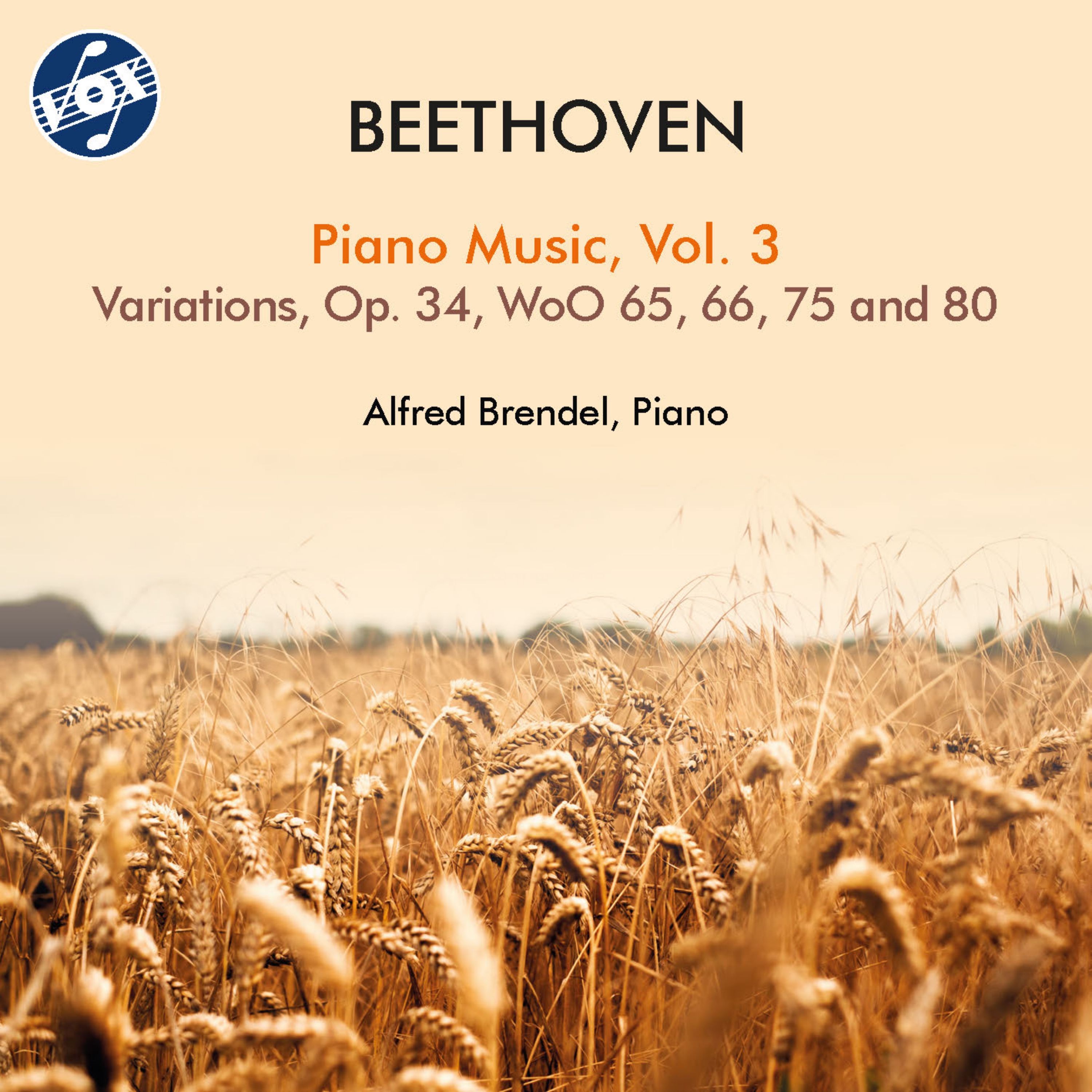 Beethoven: Piano Music, Vol. 3 album cover