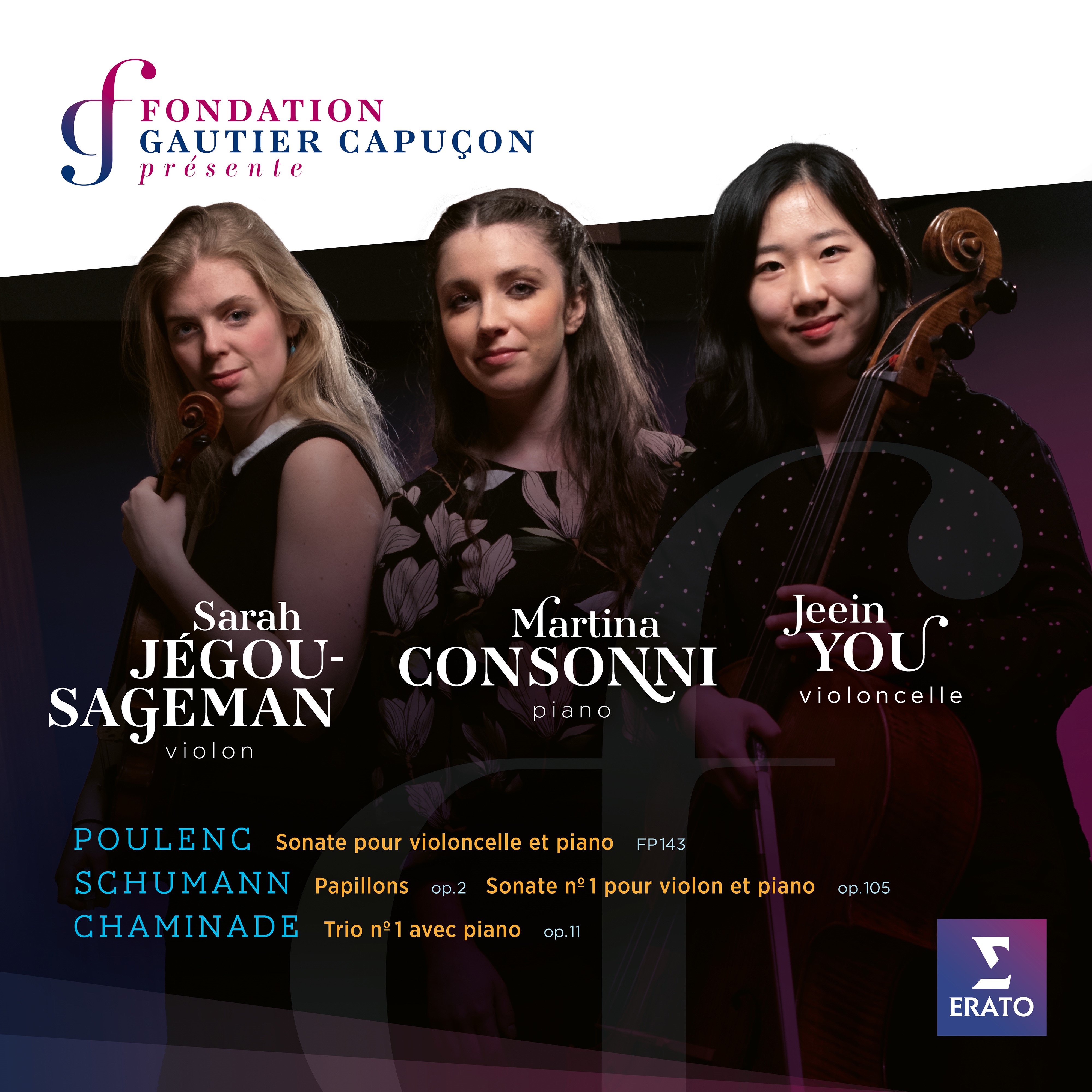 Martina Consonni, Sarah Jégou-Sageman, Jeein You - Fondation Gautier Capuçon album cover