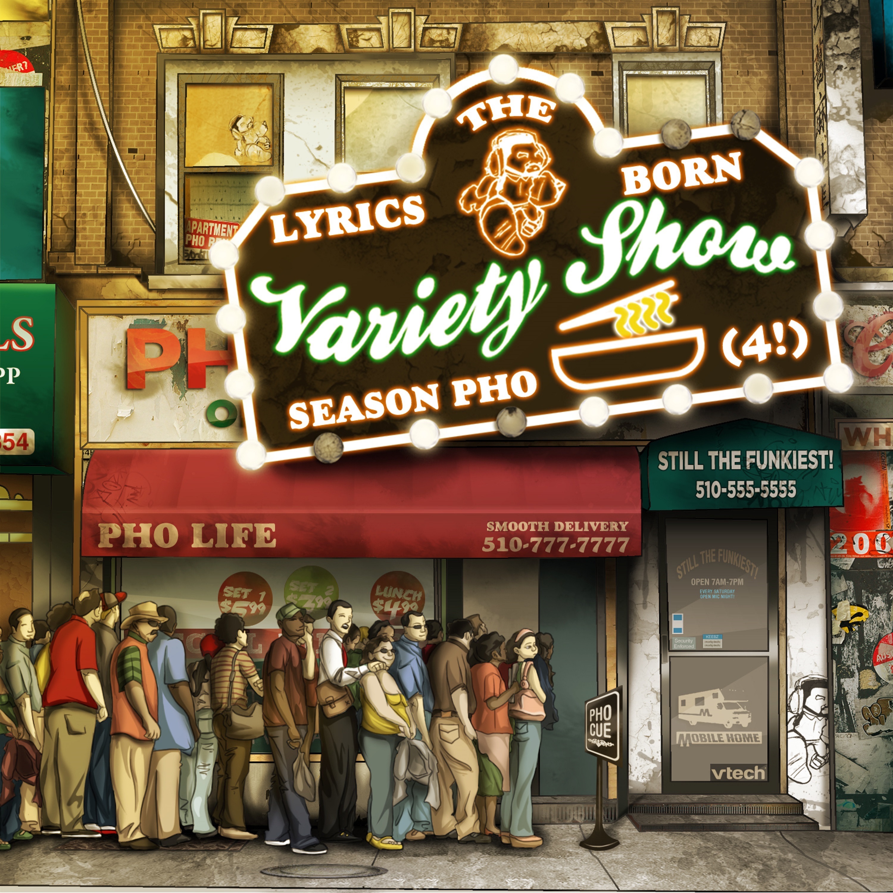 The Lyrics Born Variety Show Season 4 album cover