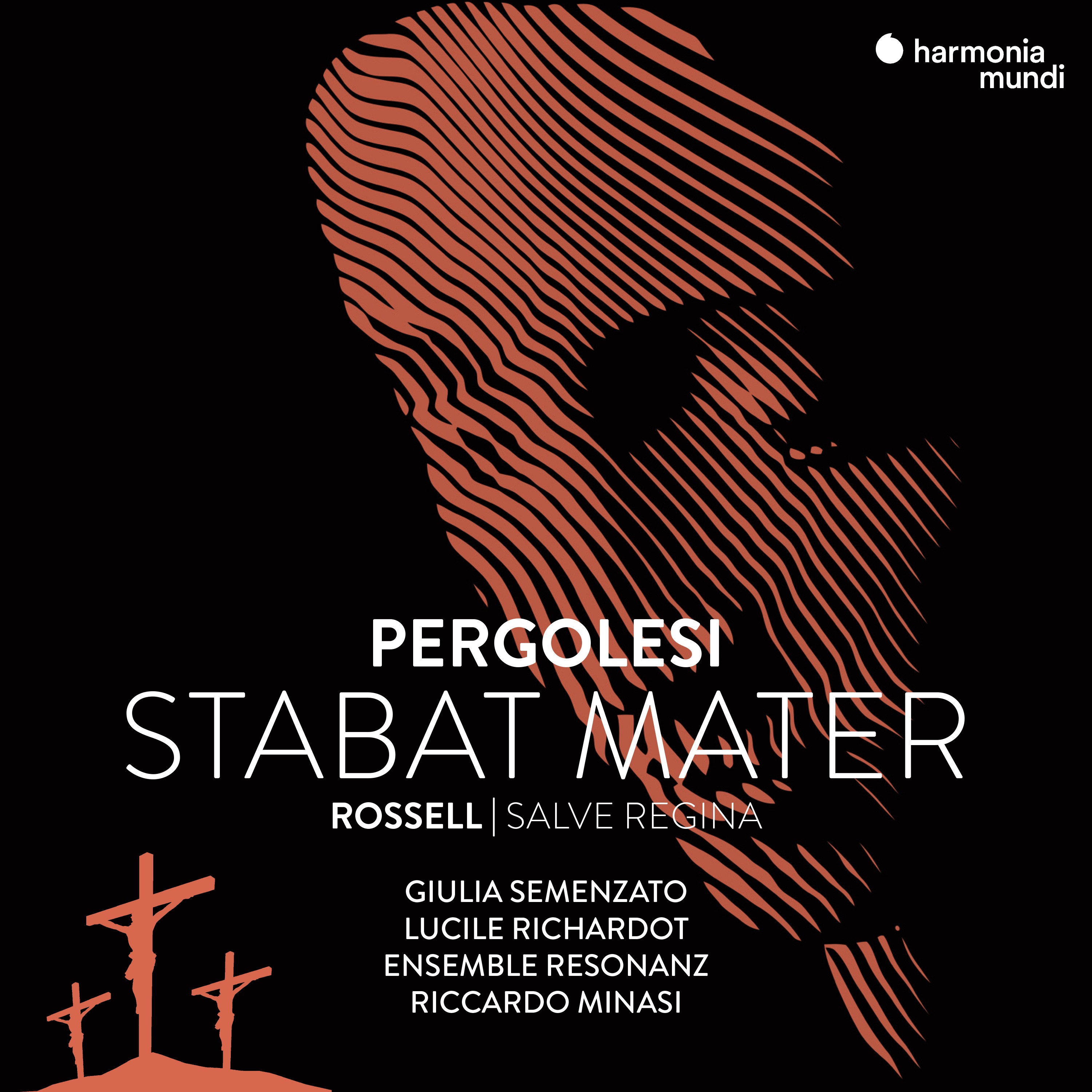 Pergolesi: Stabat Mater - Rossell: Salve Regina album cover