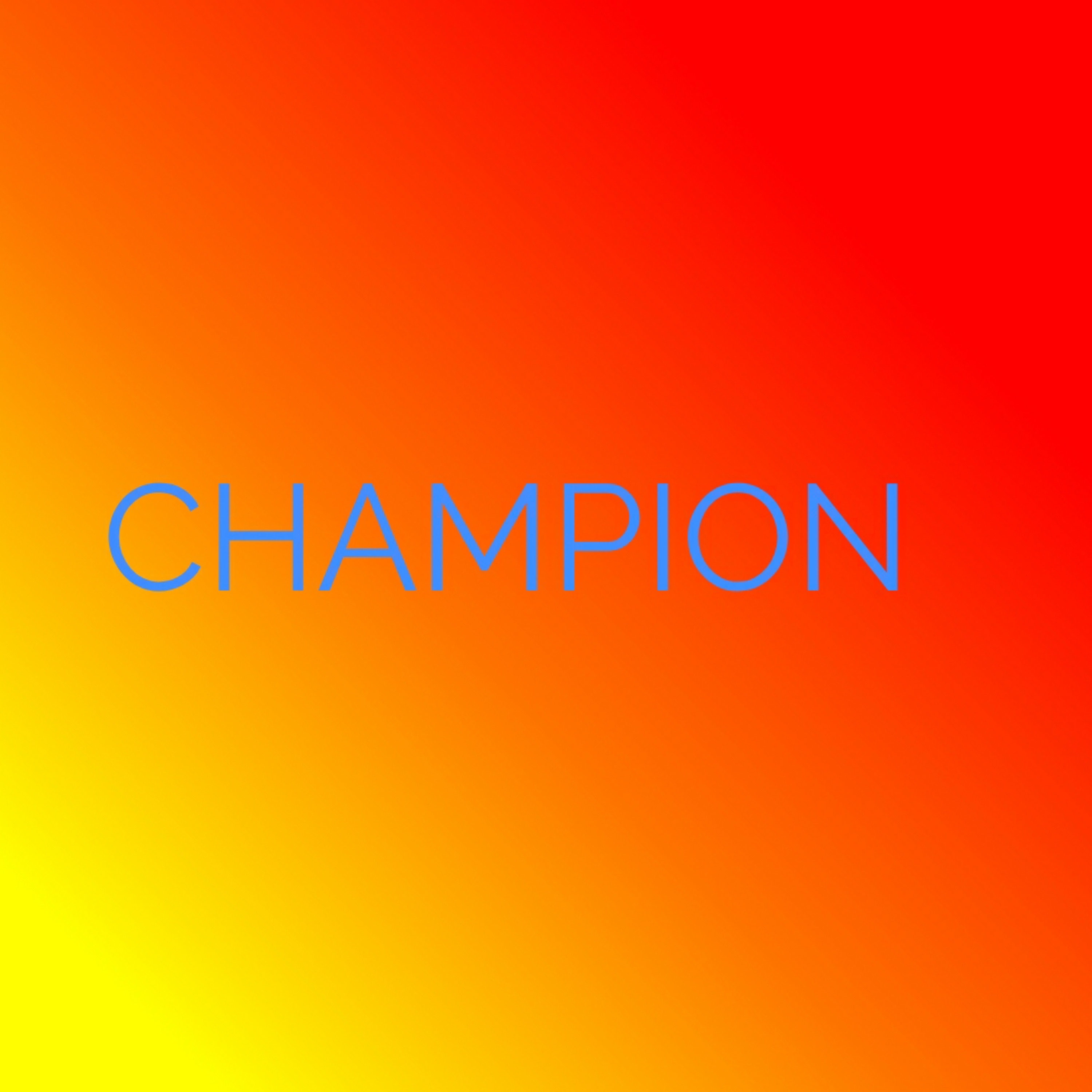 Champion - Single album cover