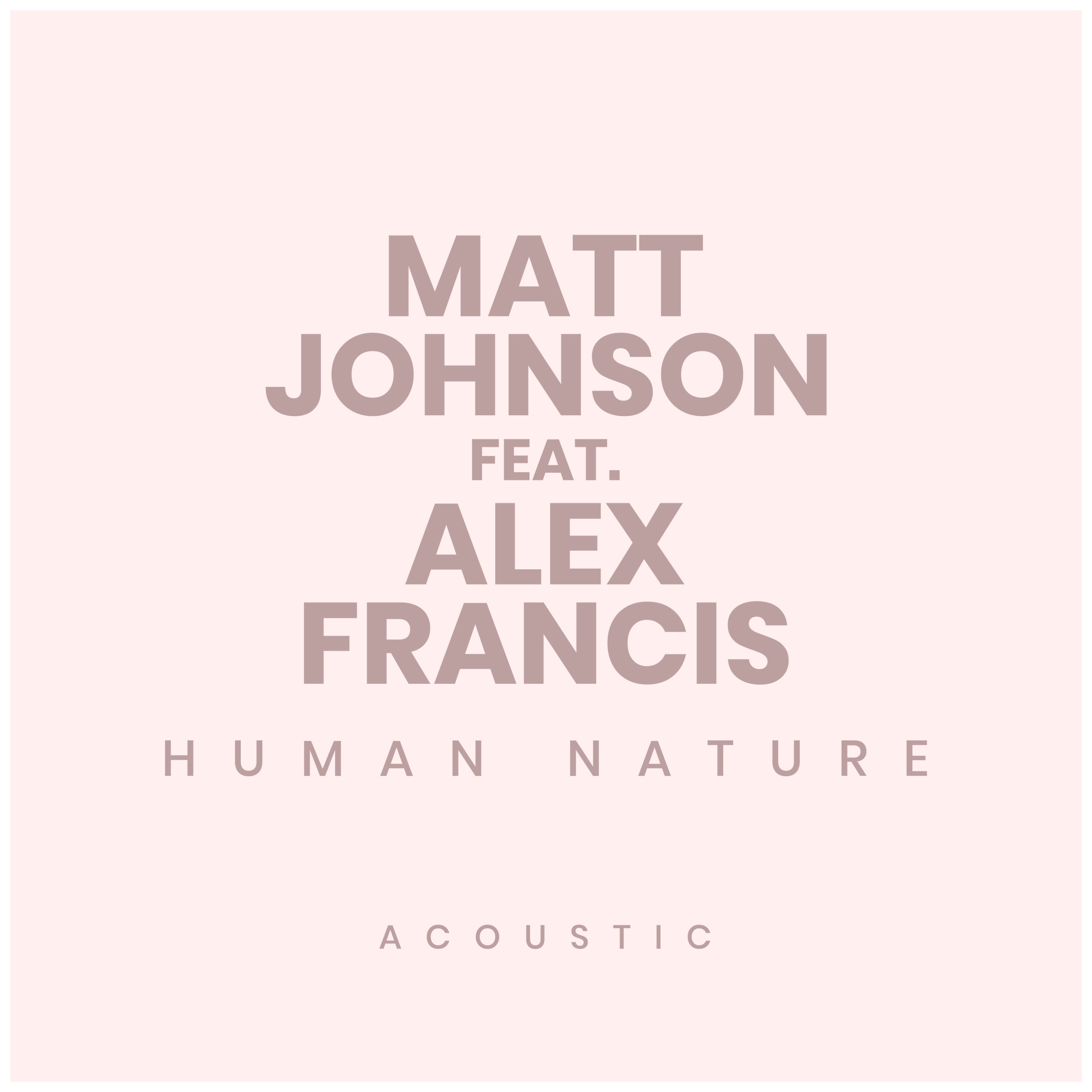 Human Nature (Acoustic) - Single album cover