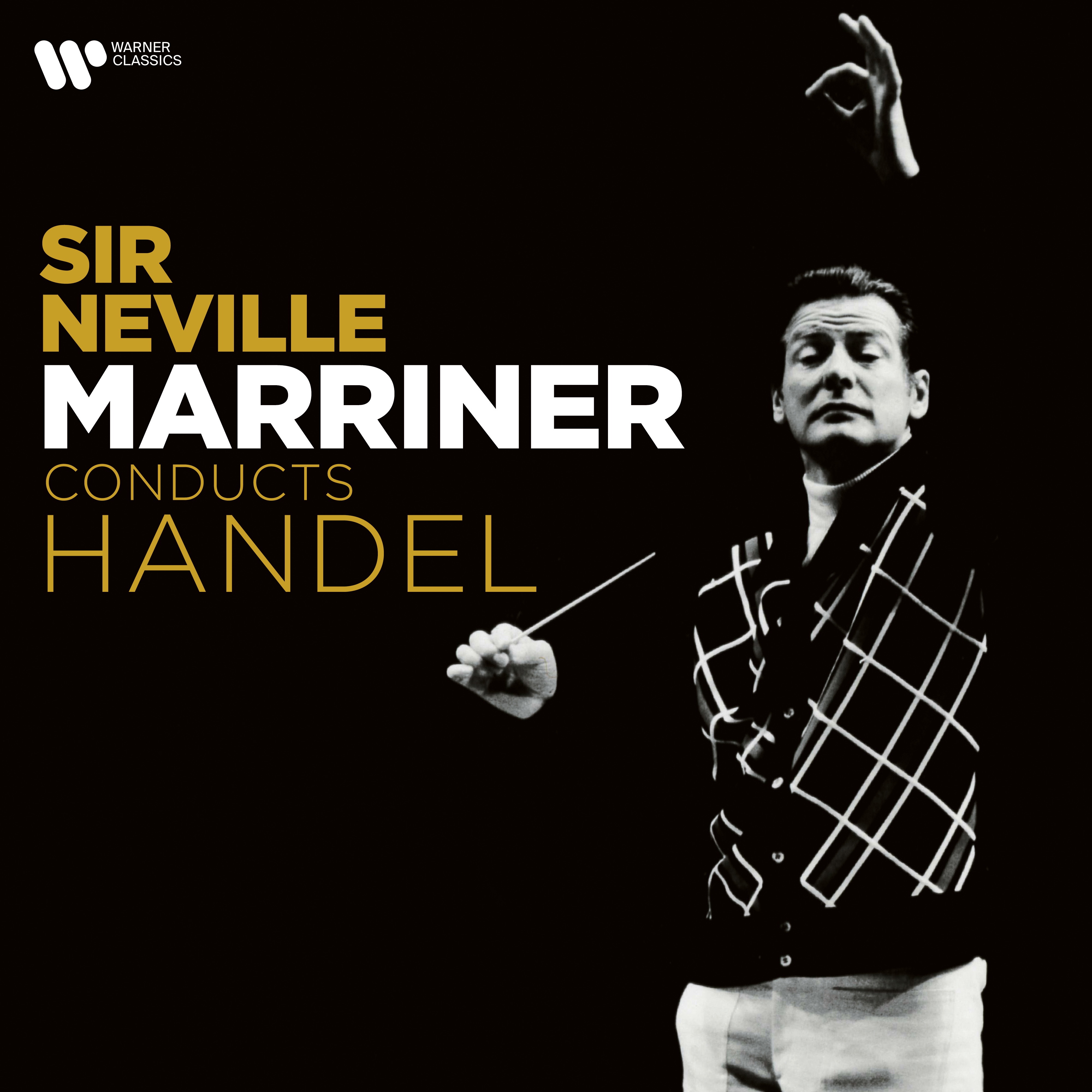 Sir Neville Marriner Conducts Handel album cover