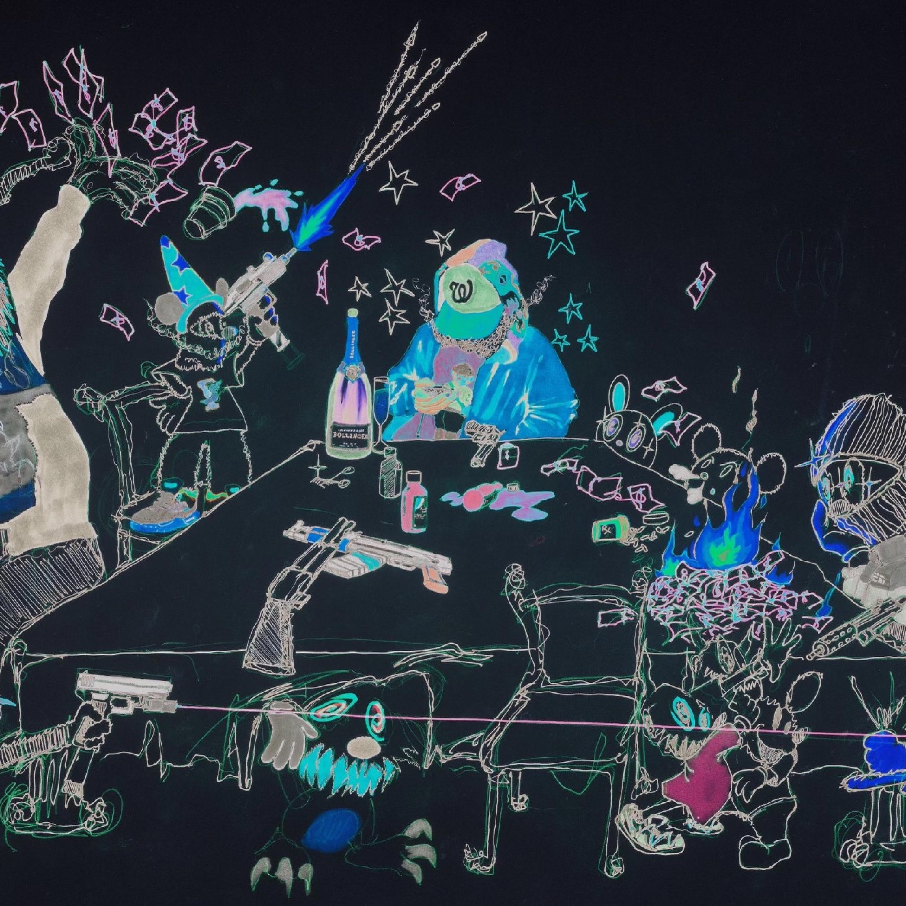 4 Flats (feat. Honorable Smacky & Haku) - Single album cover