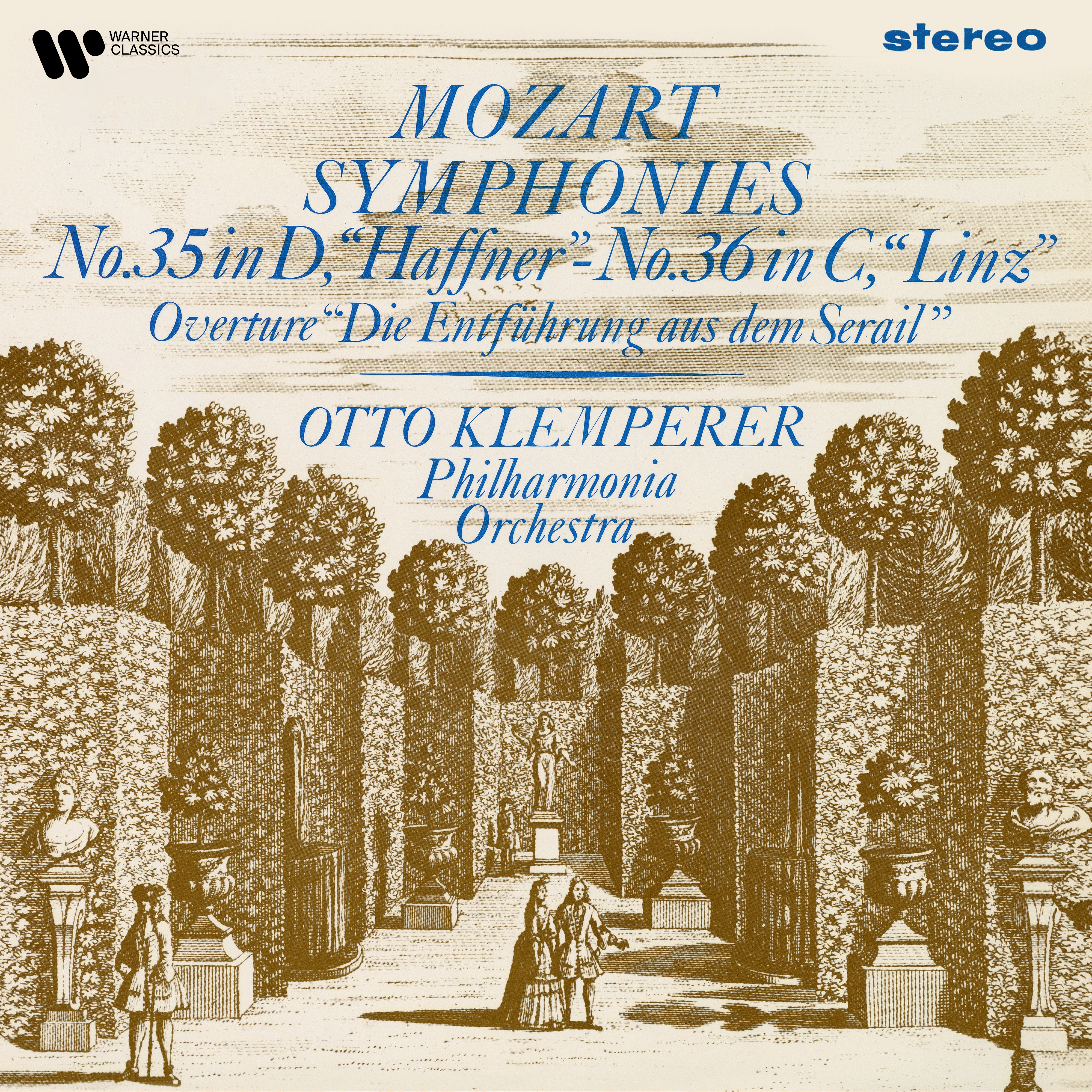 Mozart: Ouvertüre aus dem "Entführung aus dem Serail", Symphonies Nos. 35 "Haffner" & 36 "Linz" album cover