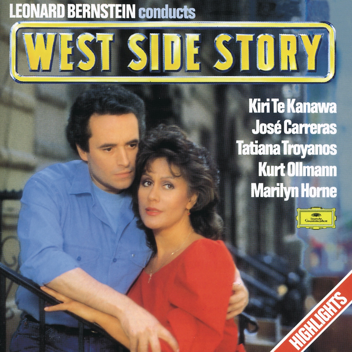 Bernstein: West Side Story - Highlights album cover