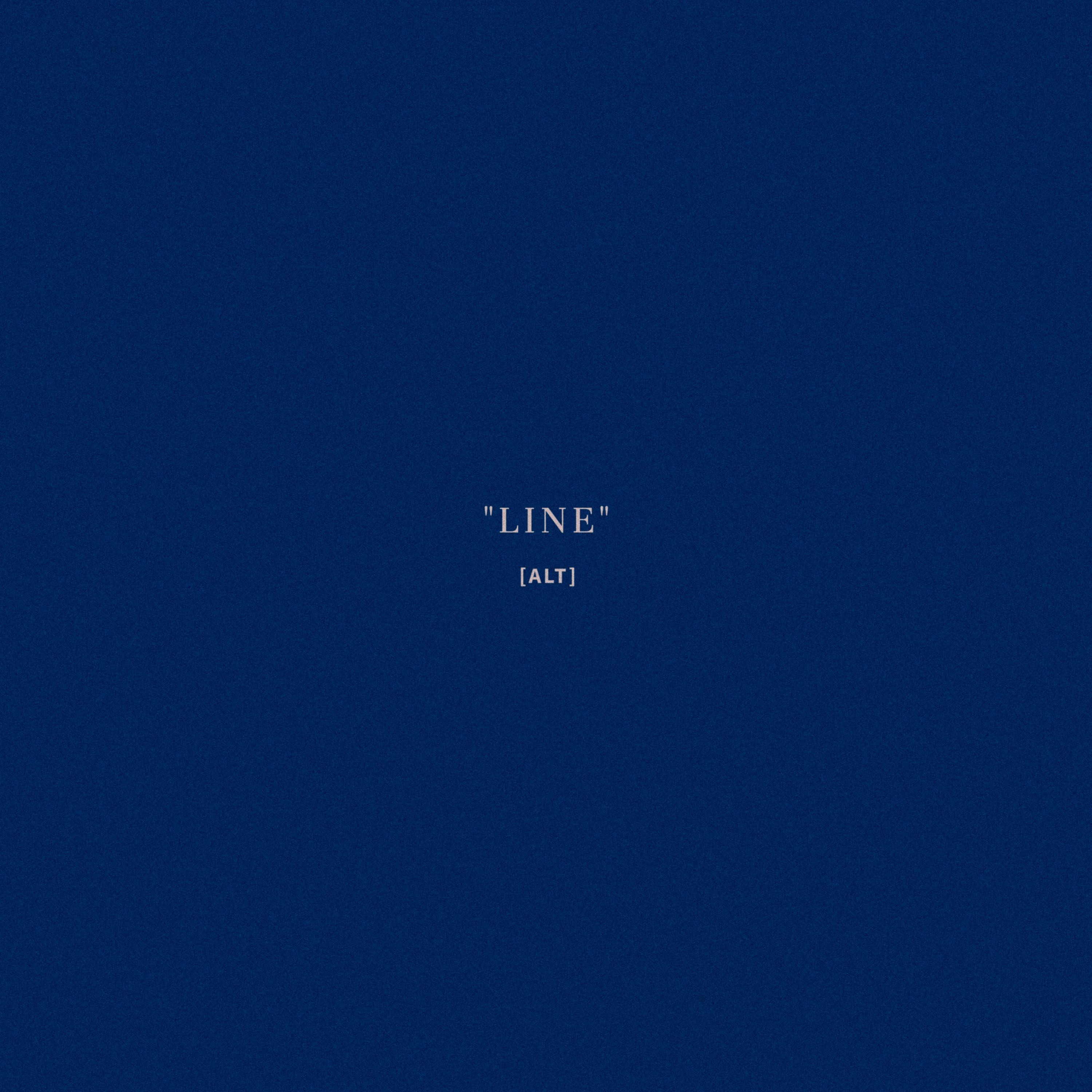 LINE (alt) - Single album cover