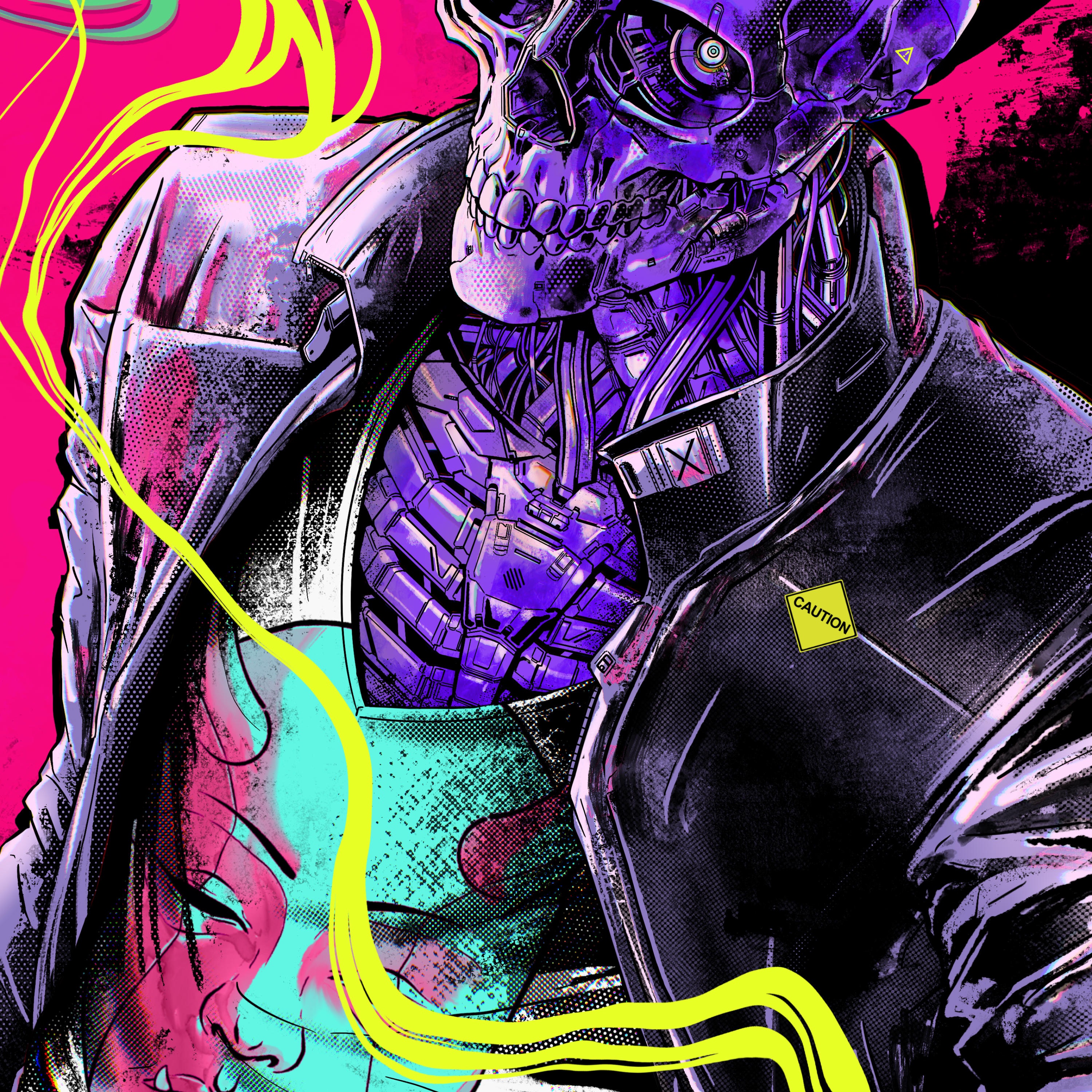 FLESH AND CHROME - Single album cover