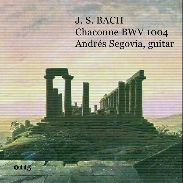 Chaconne Bwv 1004 - EP album cover