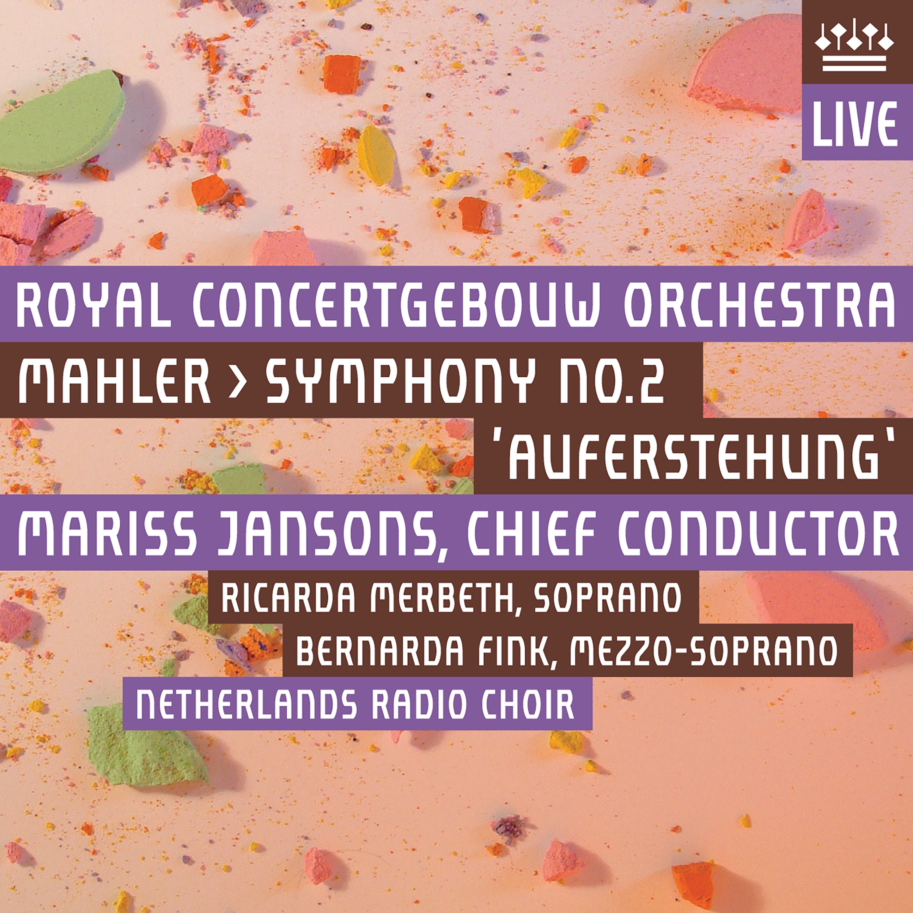 Mahler: Symphony No. 2 "Resurrection" (Live) album cover