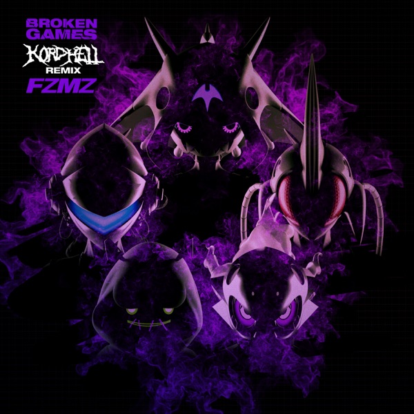 BROKEN GAMES (Remix) - Single album cover