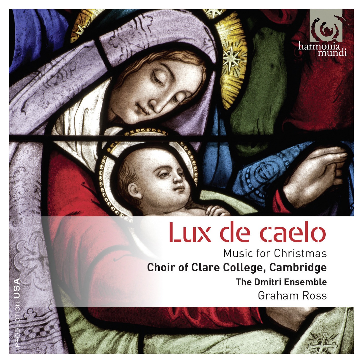 Lux de caelo: Music for Christmas album cover