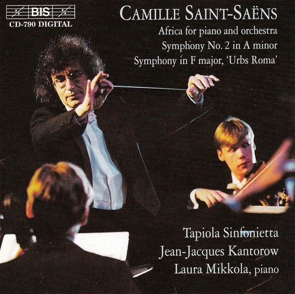 Saint-Saens, C.: Africa / Symphony No. 2 / Symphony in F major, "Urbs Roma" album cover