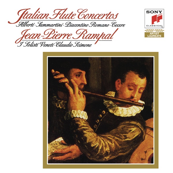 Italian Flute Concertos album cover