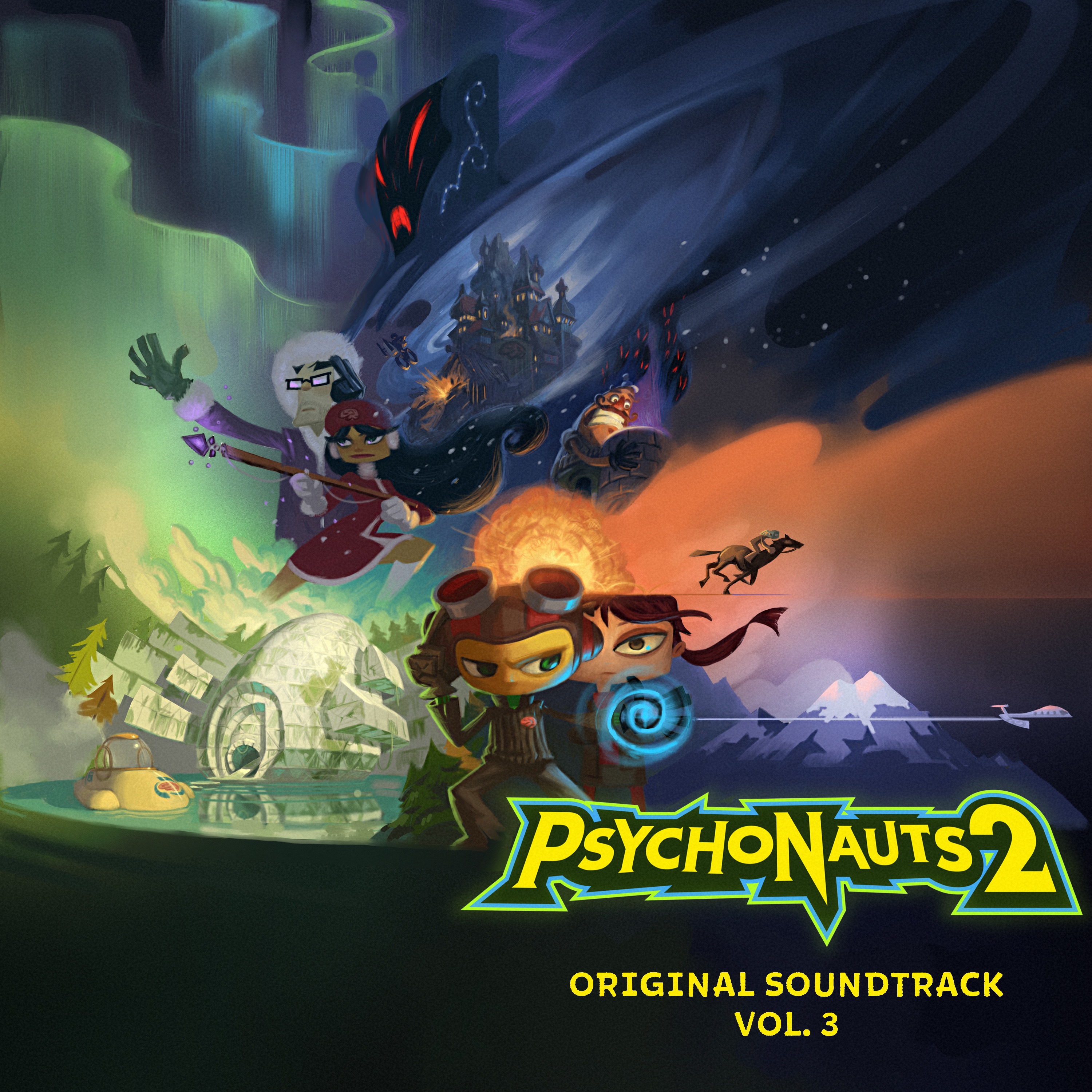Psychonauts 2 (Original Soundtrack), Vol. 3 album cover