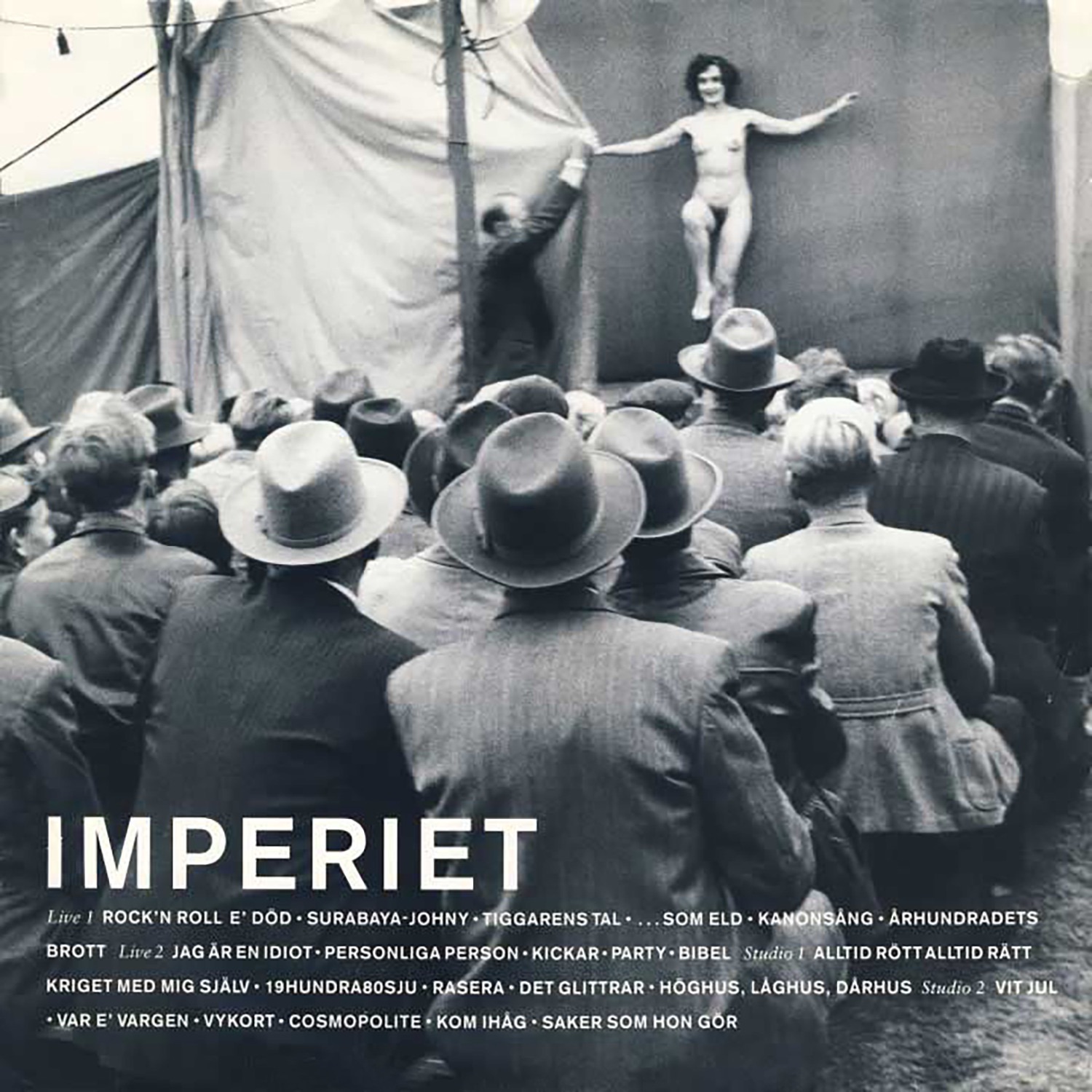Live / Studio album cover