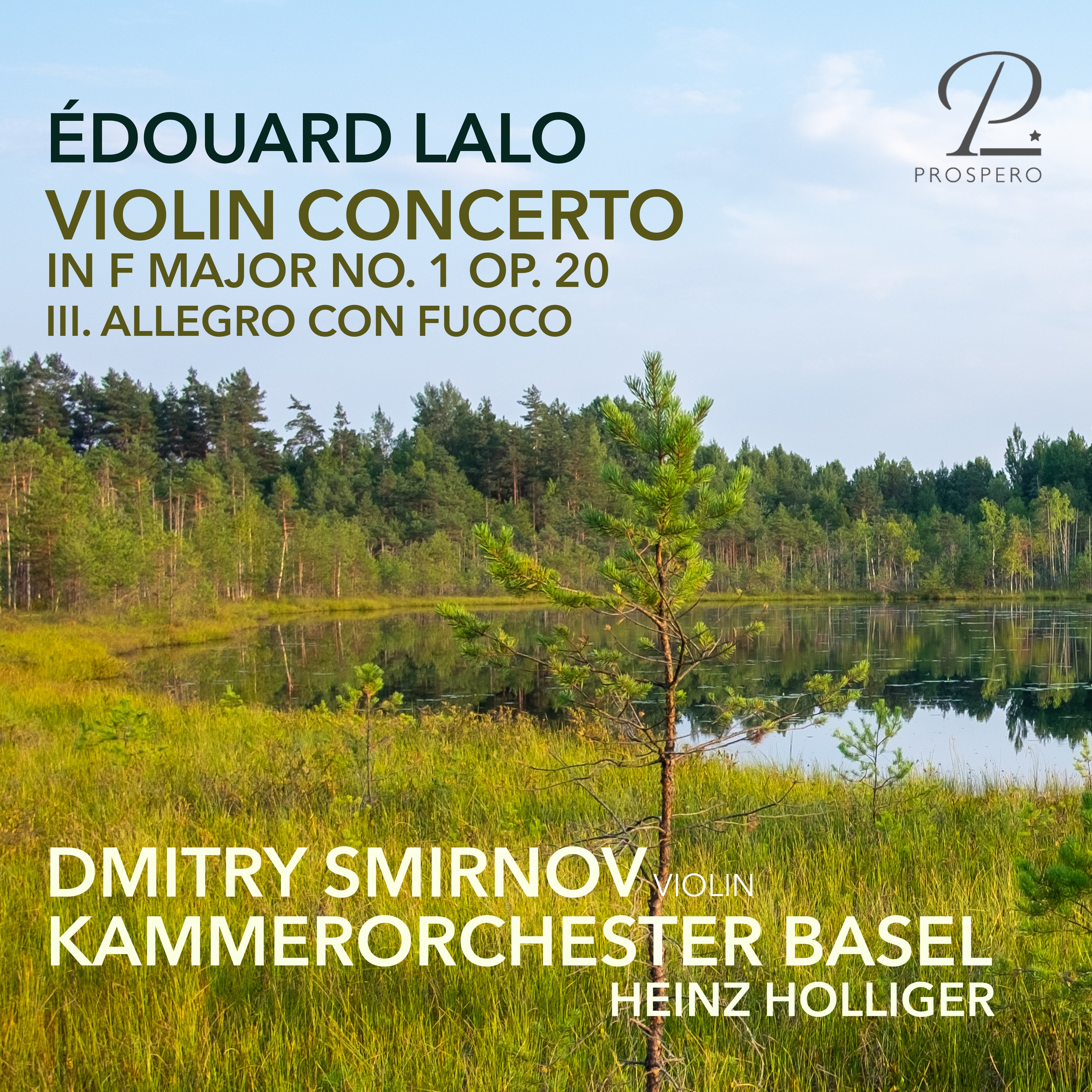 Concerto for Violin and Orchestra No. 1 in F Major, Op. 20: III. Allegro con fuoco - Single album cover