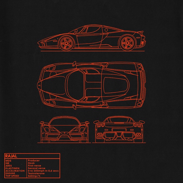 Rajal (feat. ibe, Ares & Elastinen) - Single album cover