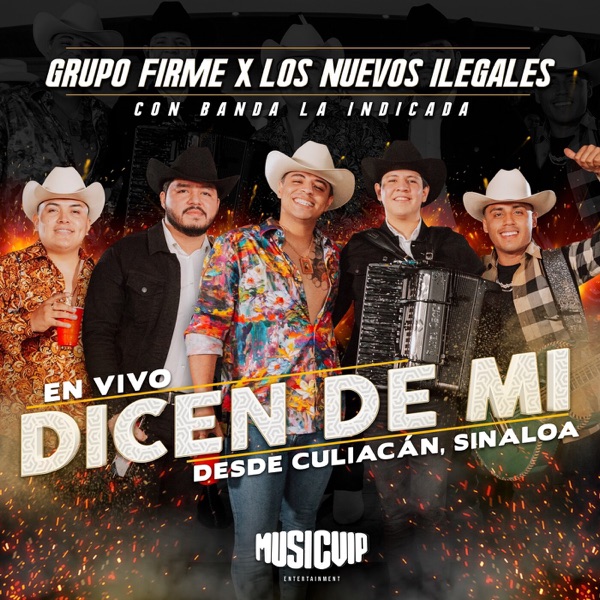 Dicen De Mi (En Vivo) - Single album cover