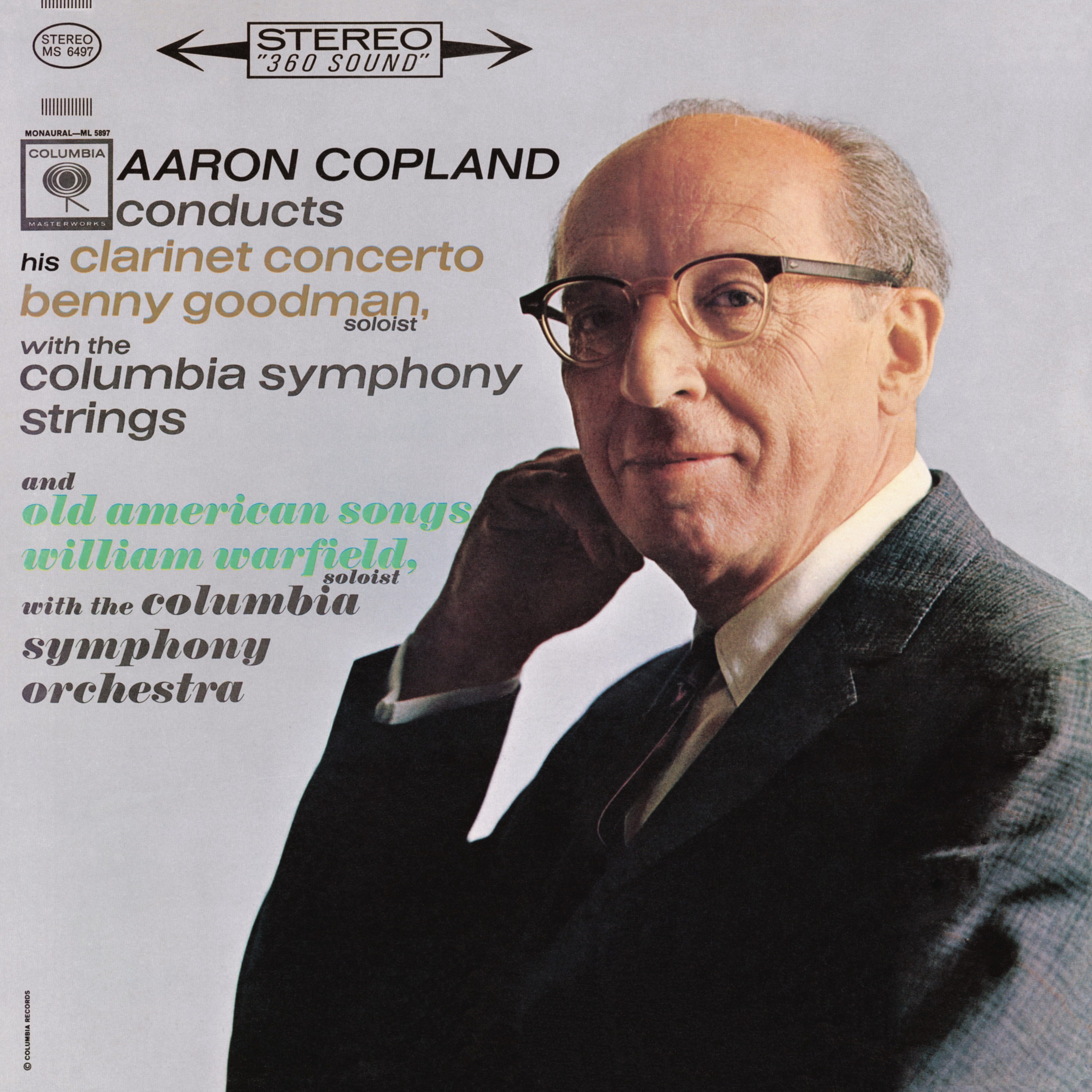 Copland: Concerto for Clarinet and Strings & Old American Songs album cover