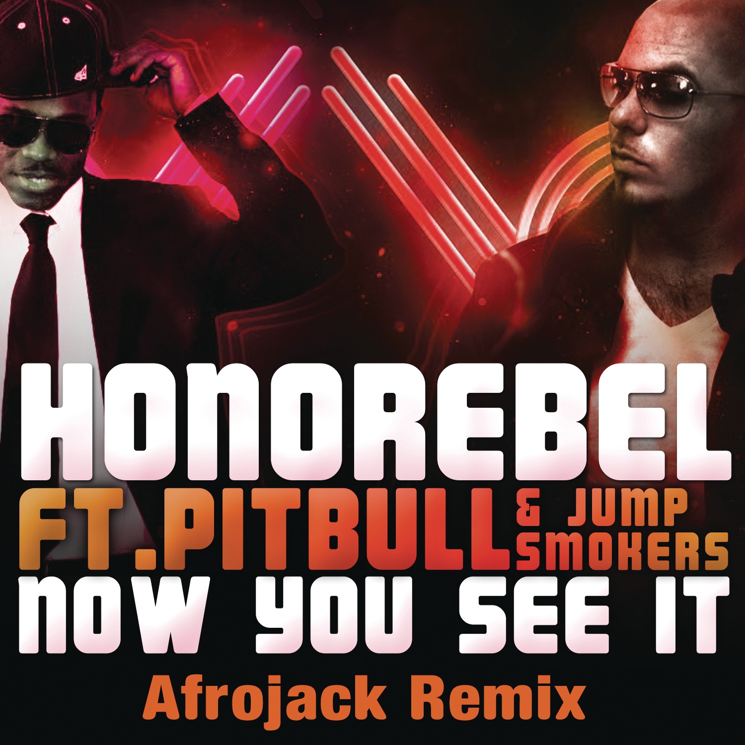 Now You See It (Afrojack Remix) [feat. Pitbull & Jump Smokers] - Single album cover