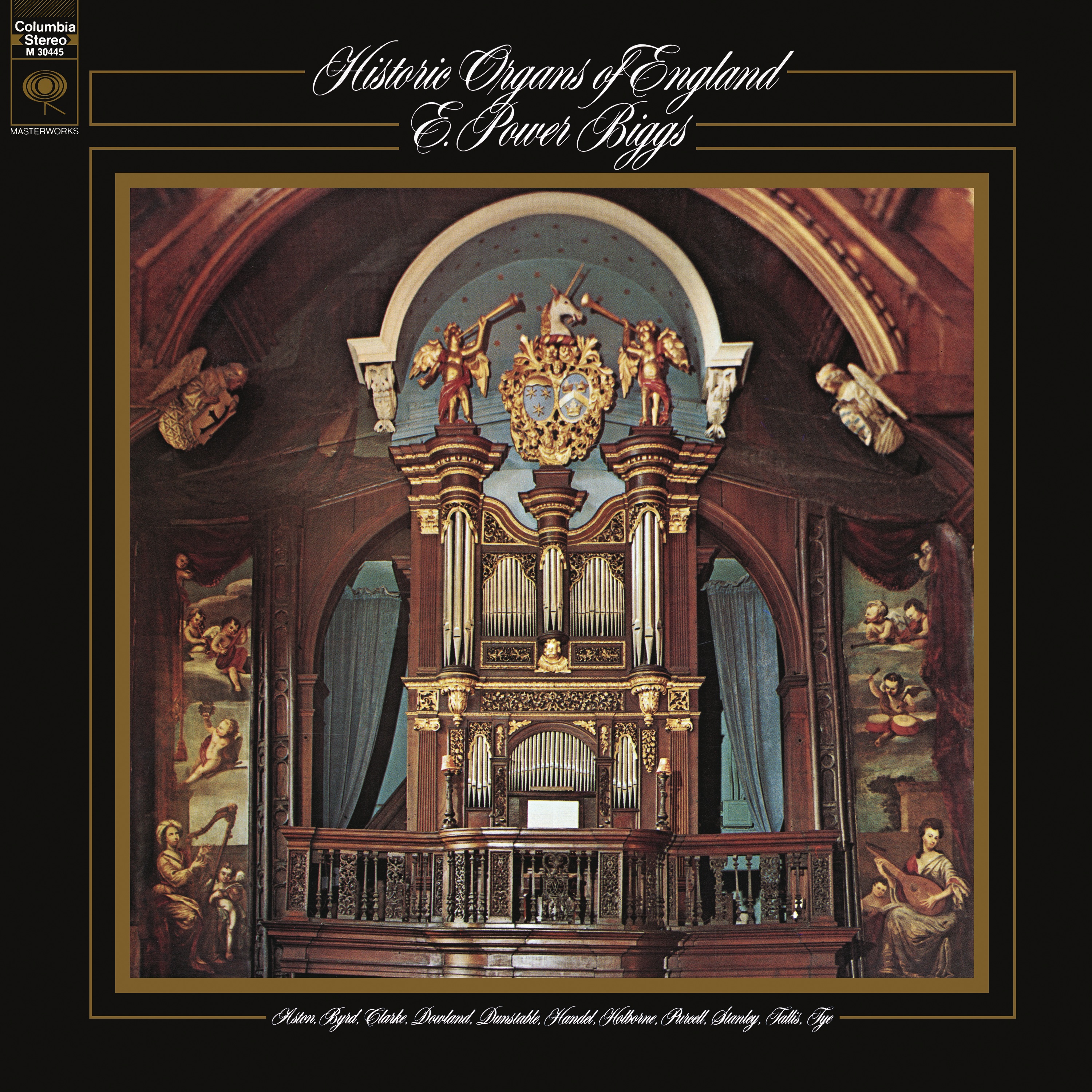 E. Power Biggs plays Historic Organs of England (2024 Remastered Version) album cover