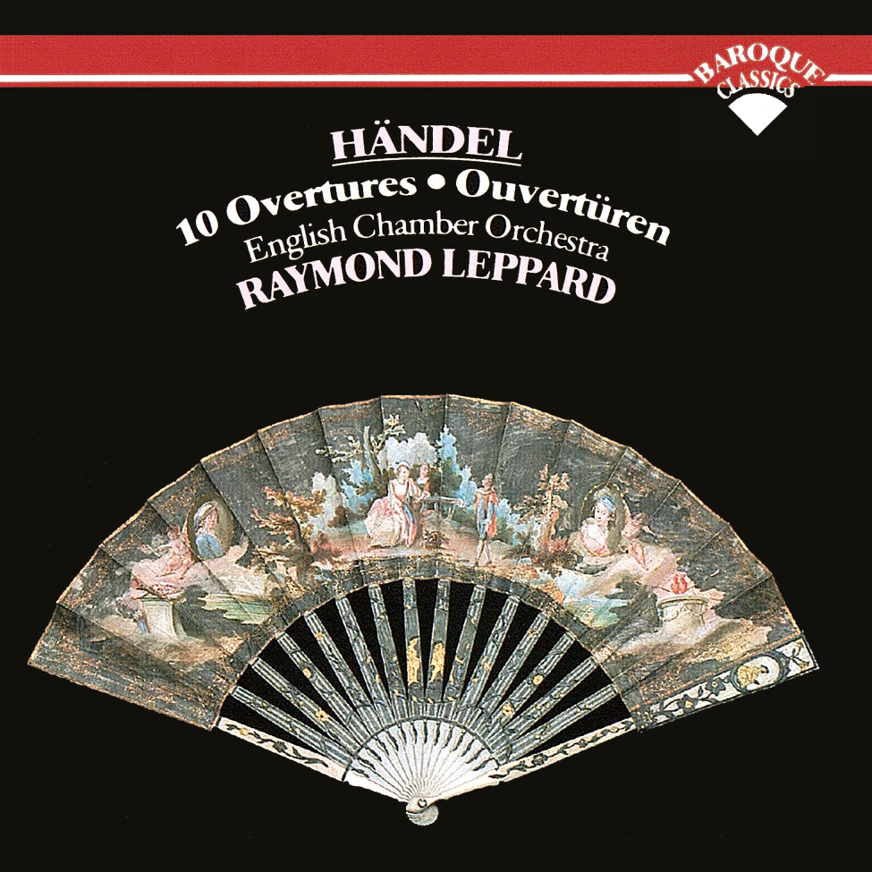 Handel: Overtures album cover