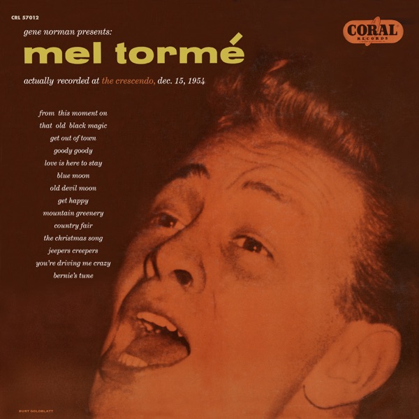 Gene Norman Presents Mel Tormé At The Crescendo (Live) album cover