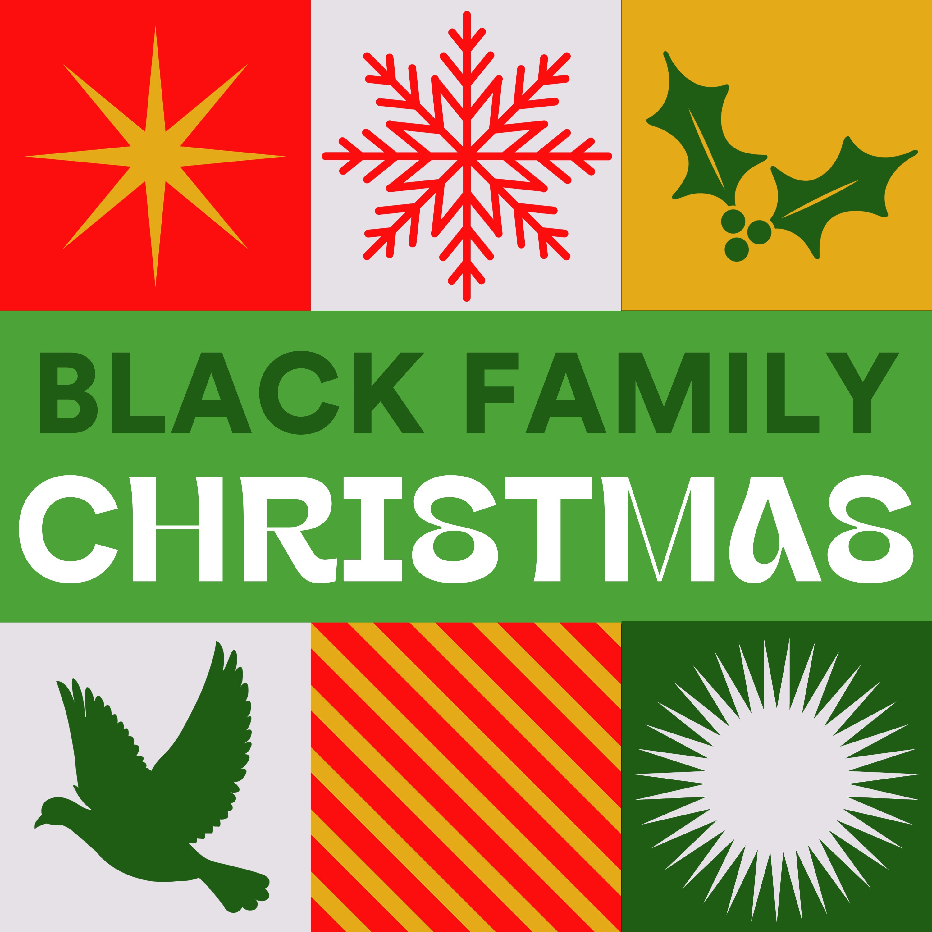 Black Family Christmas album cover