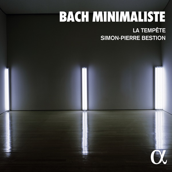 Bach minimaliste album cover