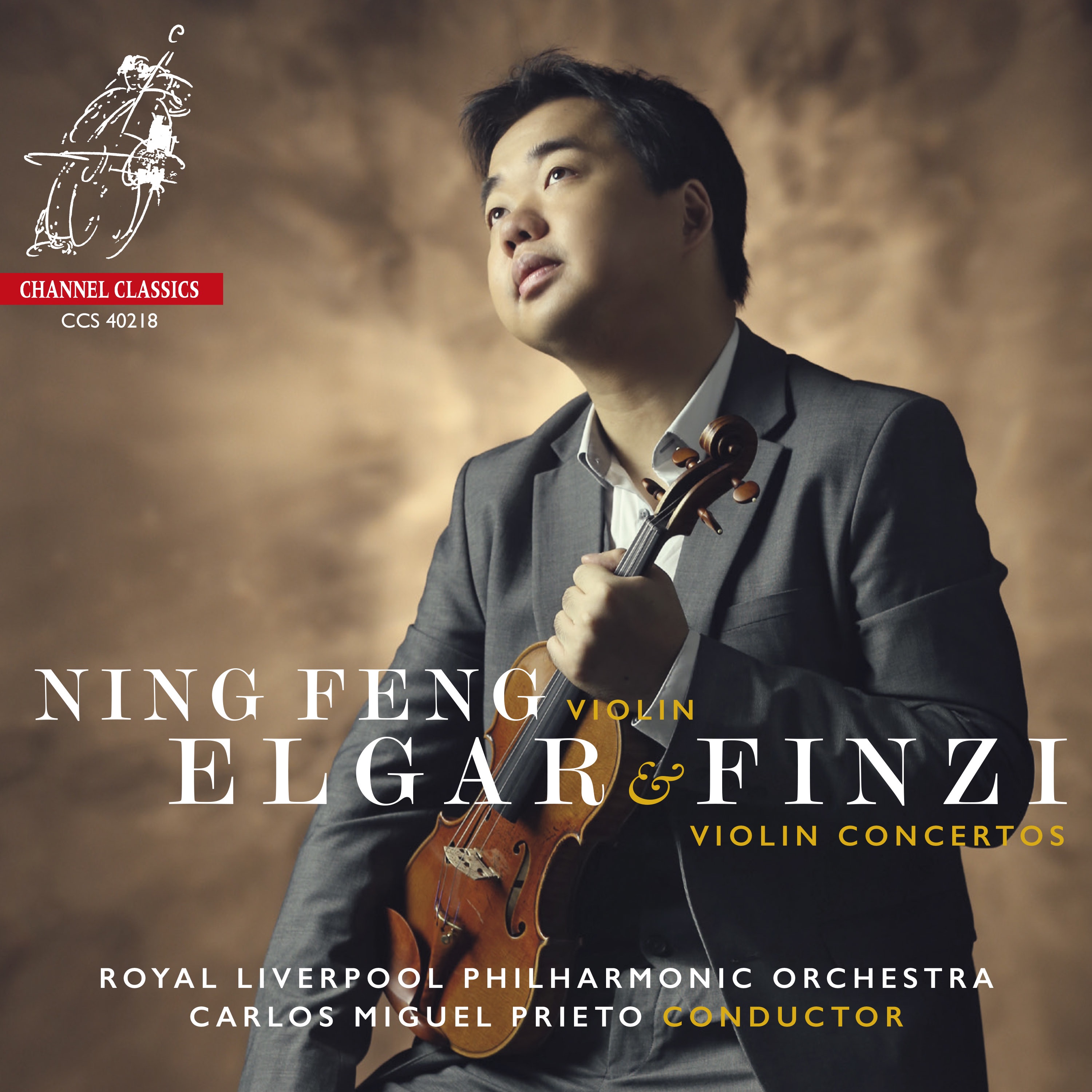 Elgar & Finzi: Violin Concertos album cover
