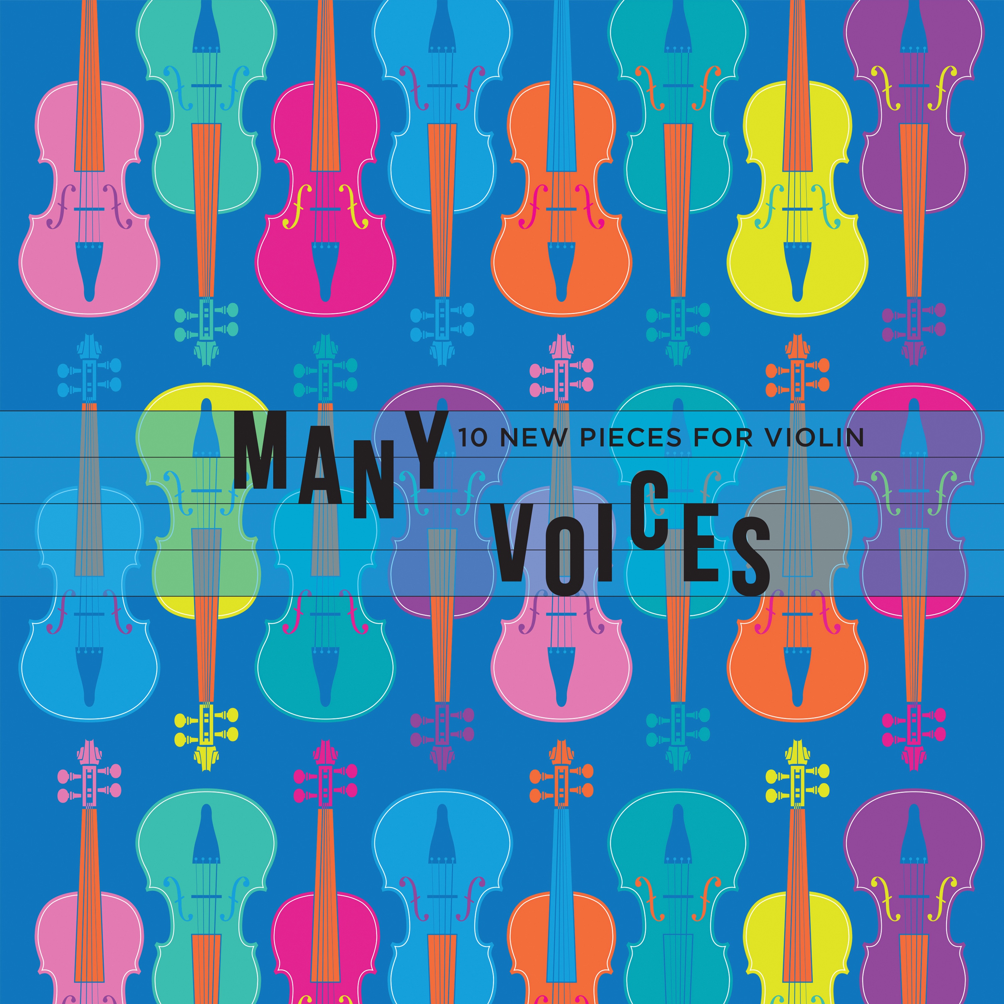 Many Voices: 10 New Pieces for Violin album cover