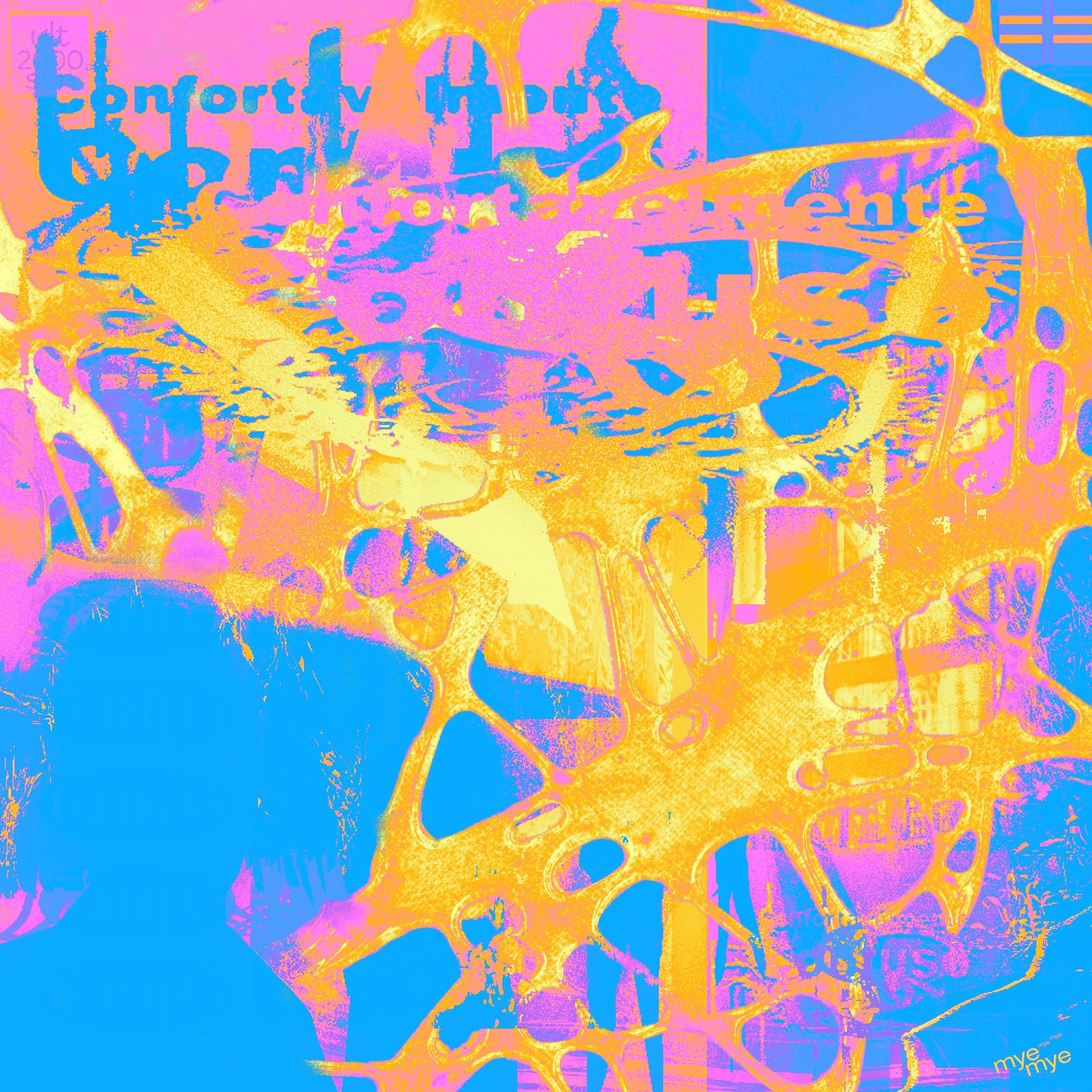 confortavelmente confuso parte um album cover