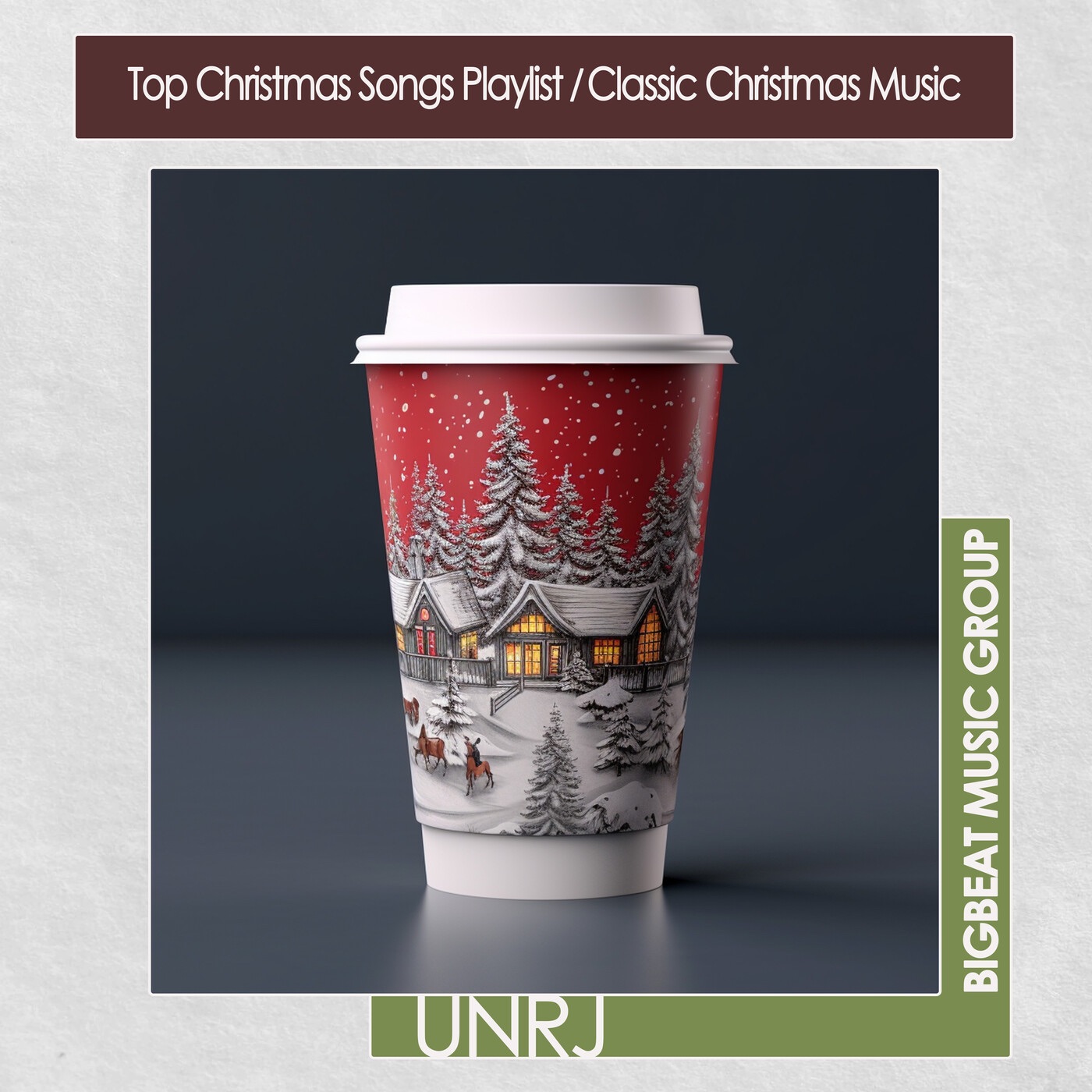 Top Christmas Songs Playlist / Classic Christmas Music (Christmas Jazz) album cover