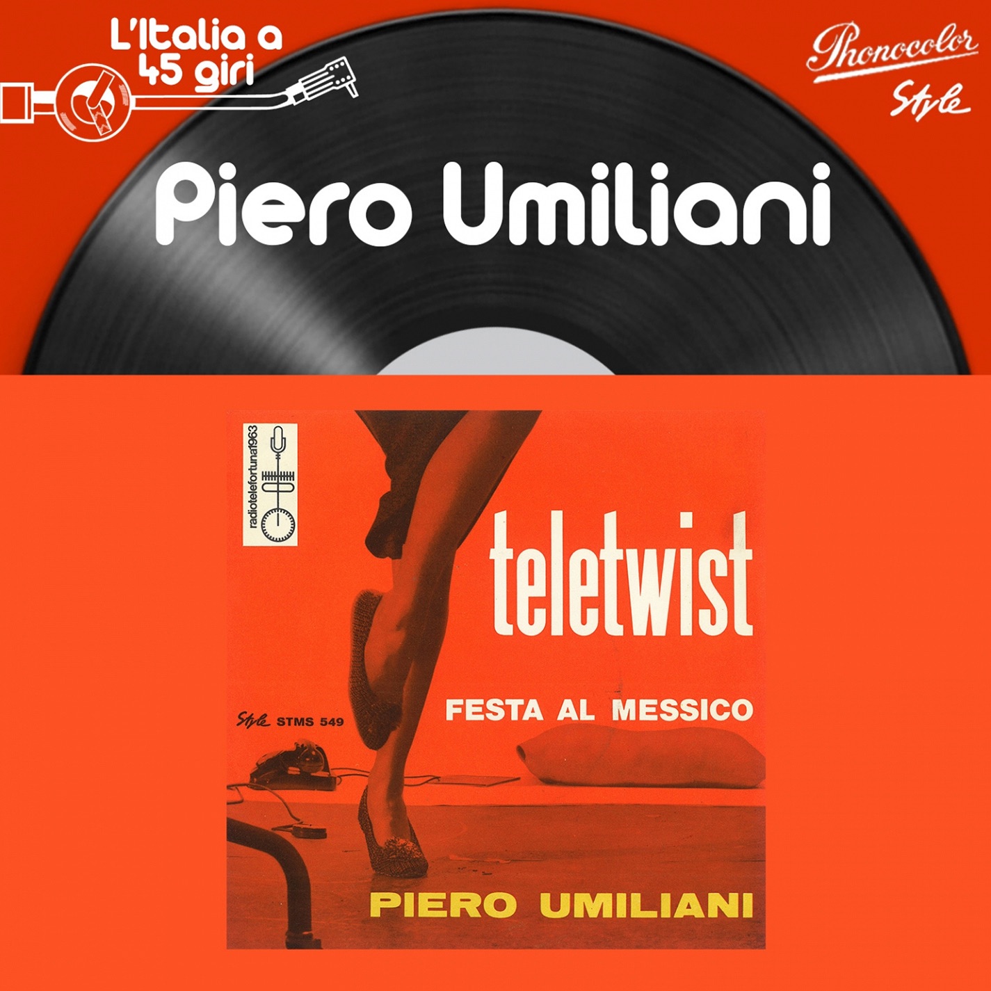 L'italia a 45 Giri: Piero Umiliani - Single album cover