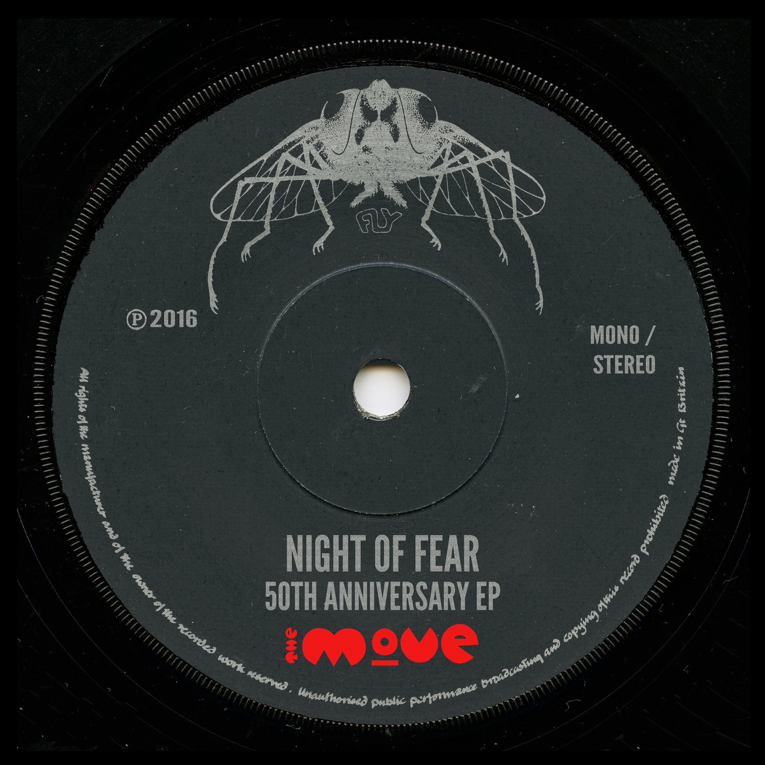 Night of Fear (50th Anniversary EP) album cover