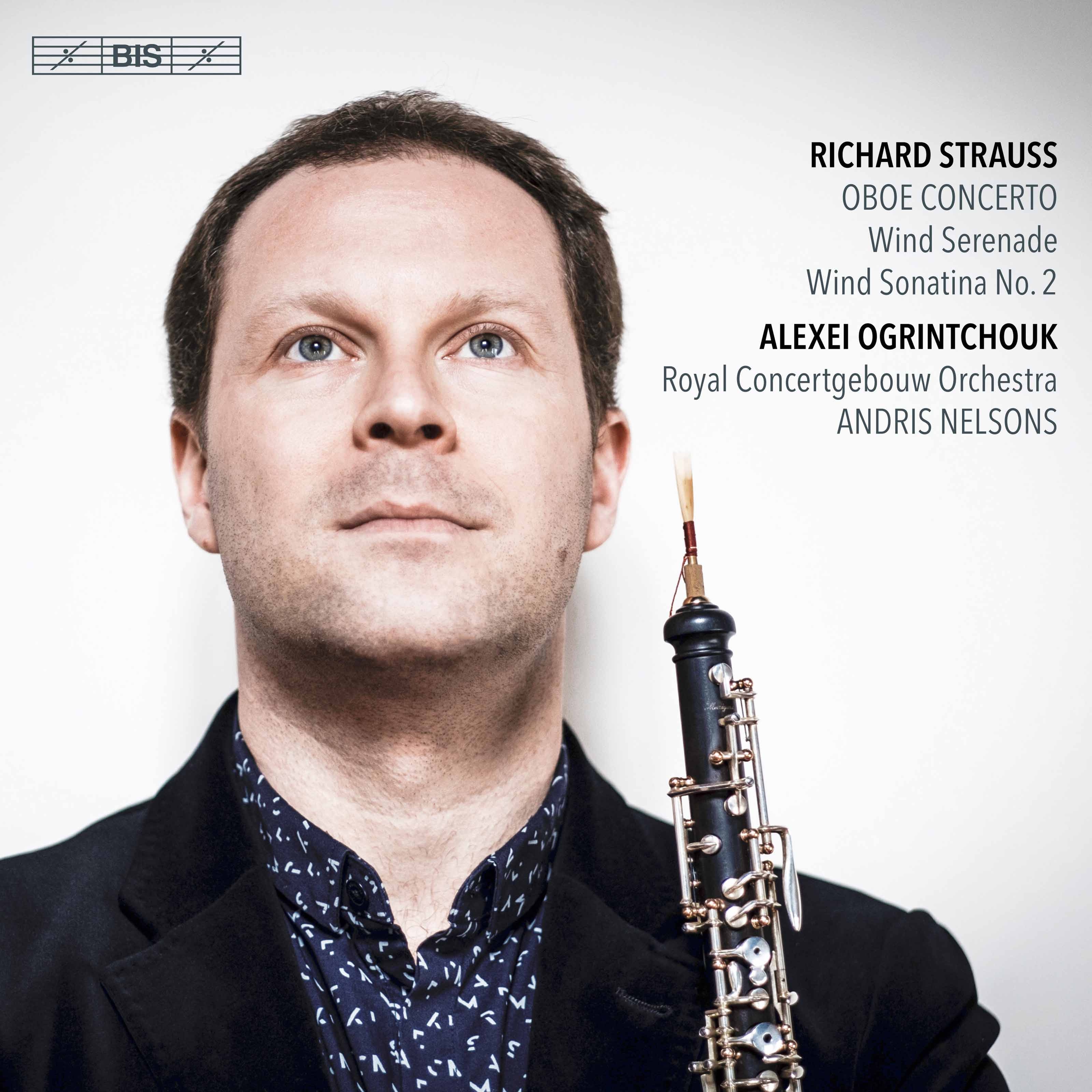 R. Strauss: Oboe Concerto, Serenade & Sonatina No. 2 album cover
