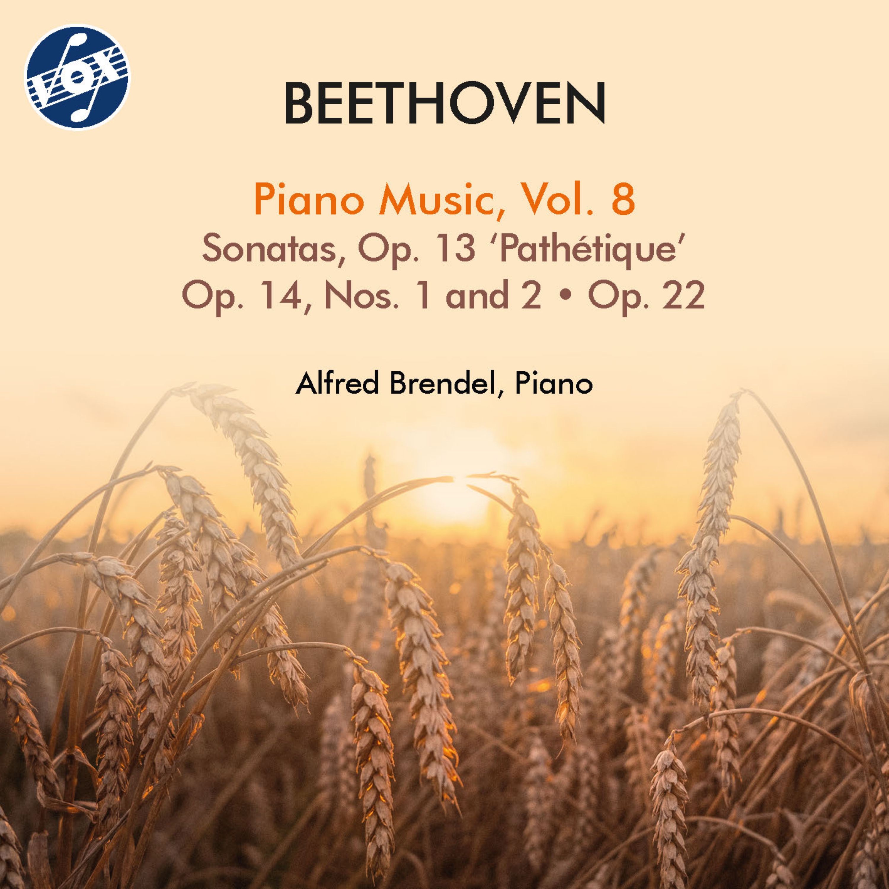 Beethoven: Piano Music, Vol. 8 album cover