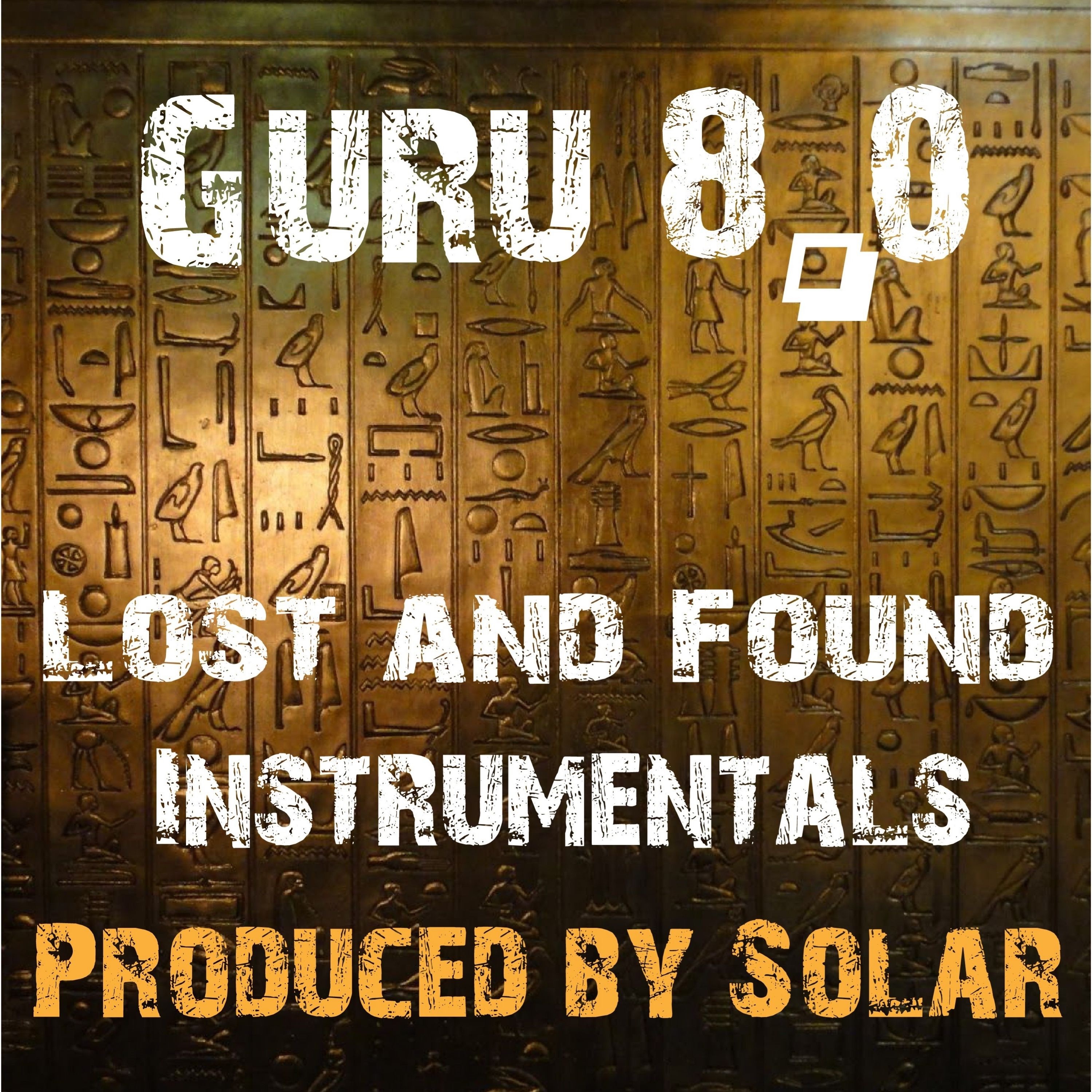 Guru 8.0 Lost and Found Instrumentals album cover