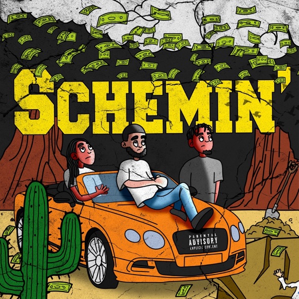 Schemin' (feat. Yung Simmie) - Single album cover