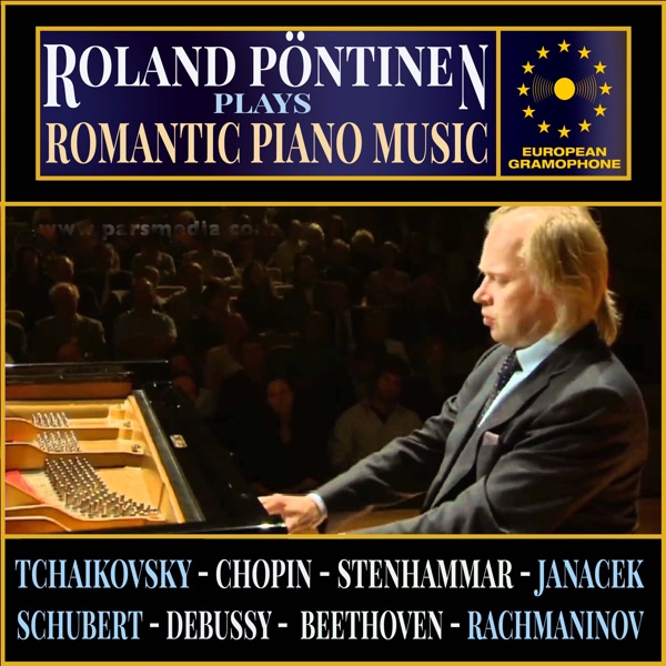 Roland Pöntinen Plays Romantic Piano Music album cover