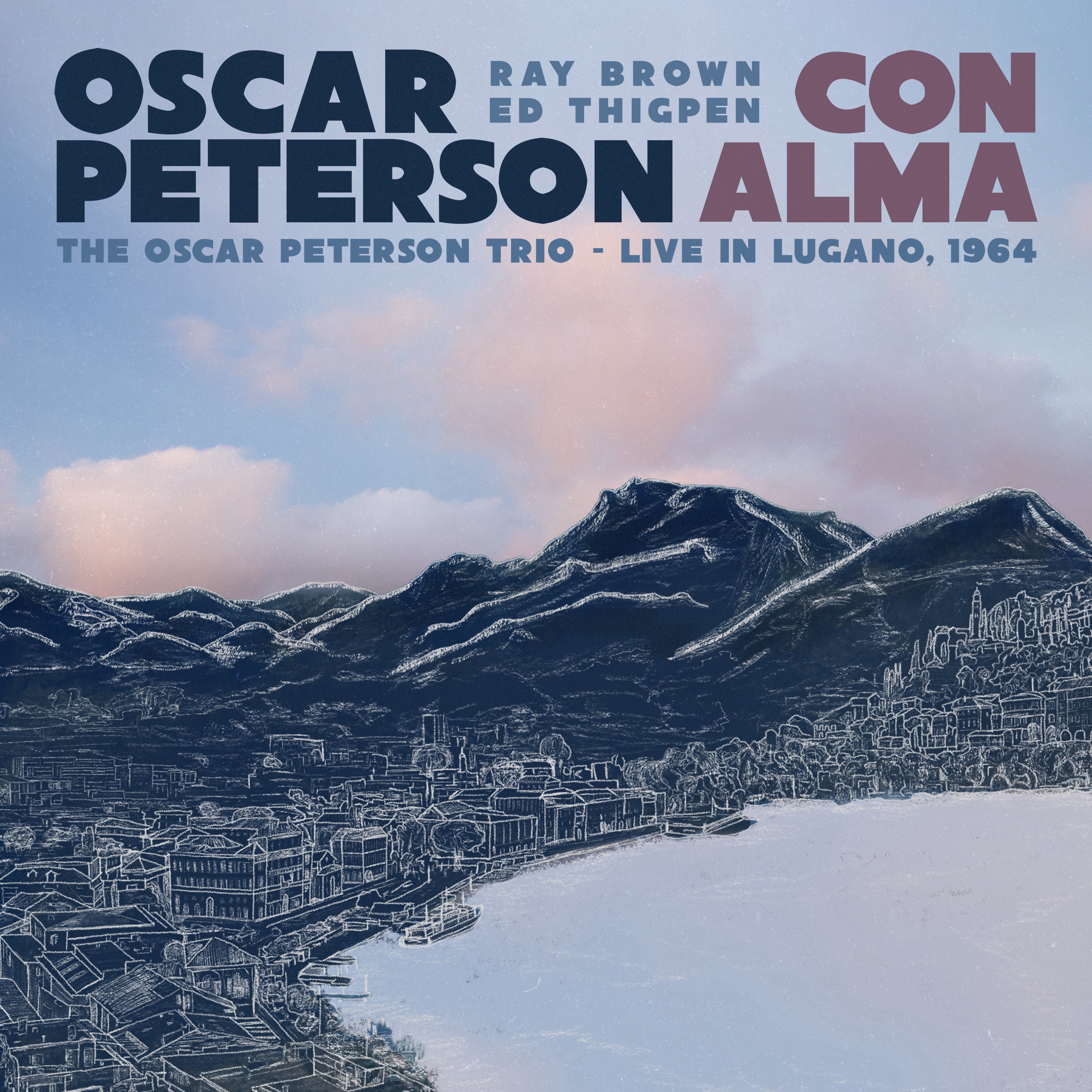 Con Alma: The Oscar Peterson Trio – Live in Lugano, 1964 album cover