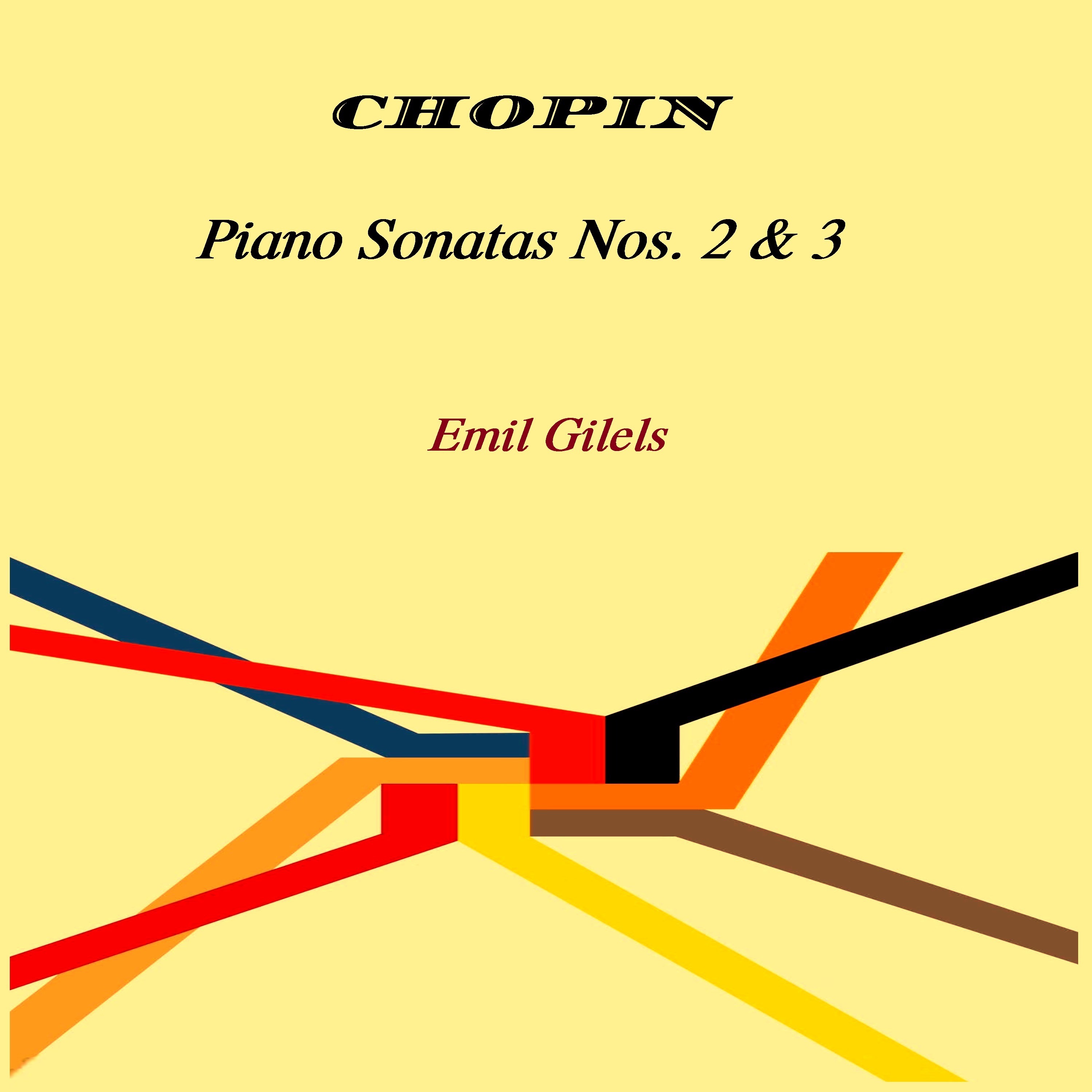 Chopin Piano Sonatas Nos. 2 & 3 album cover
