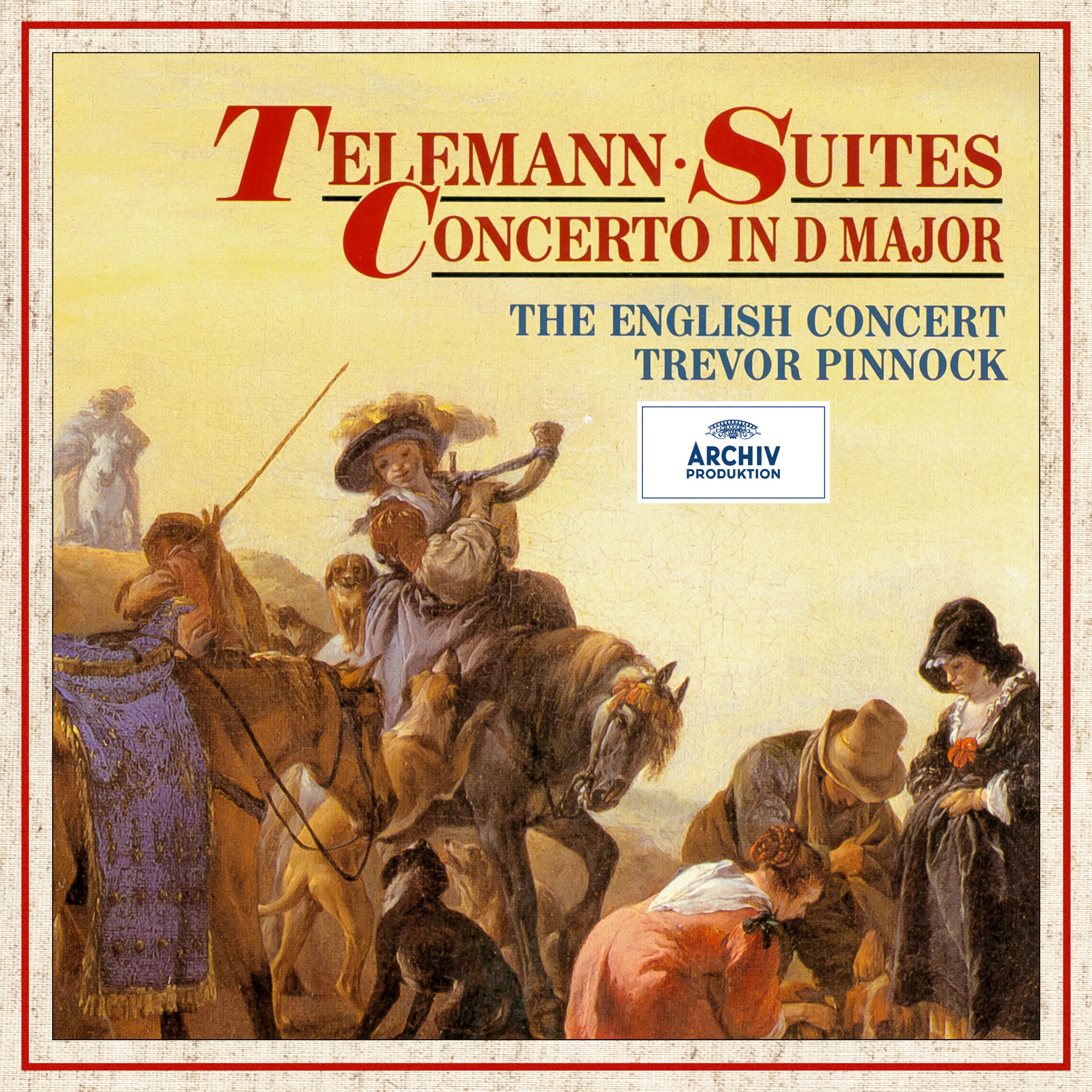 Telemann: Concerto in D Major & Suiten album cover