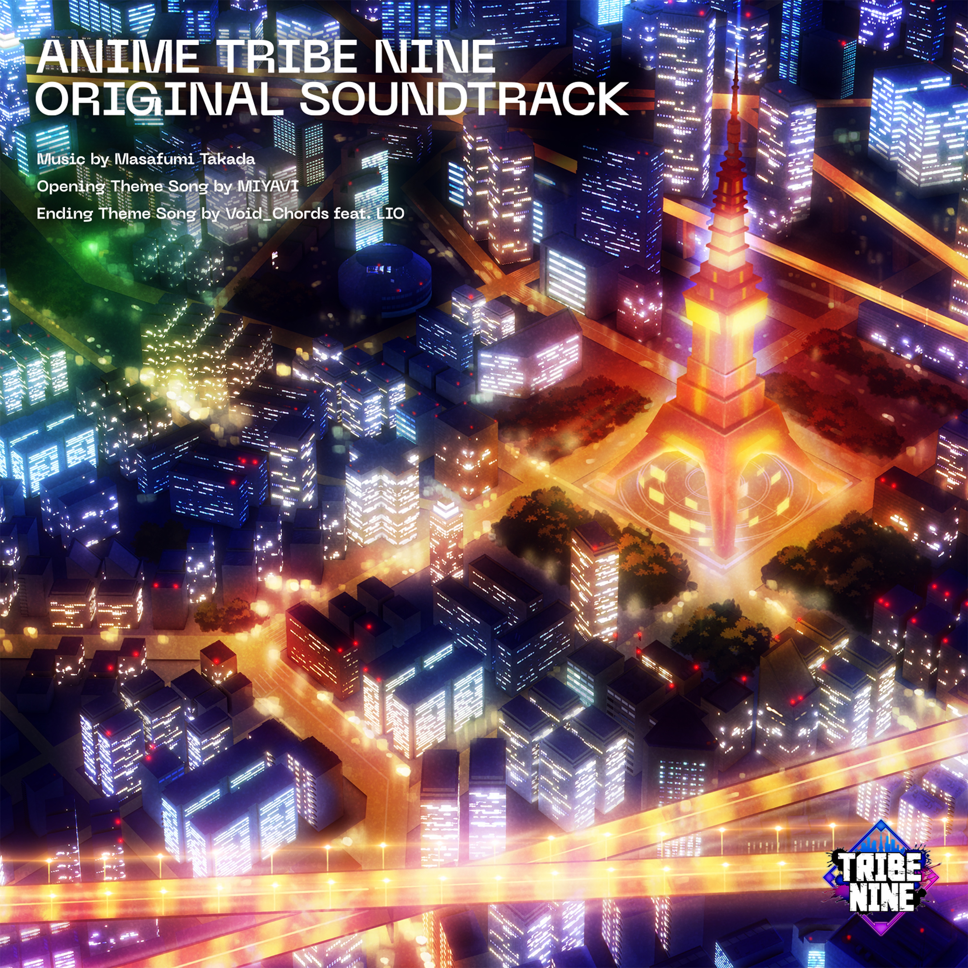 ANIME TRIBE NINE ORIGINAL SOUNDTRACK album cover