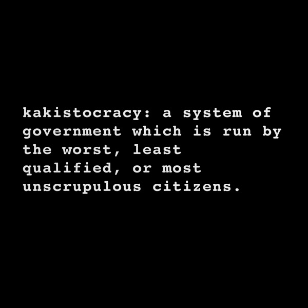 Kakistocracy - Single album cover