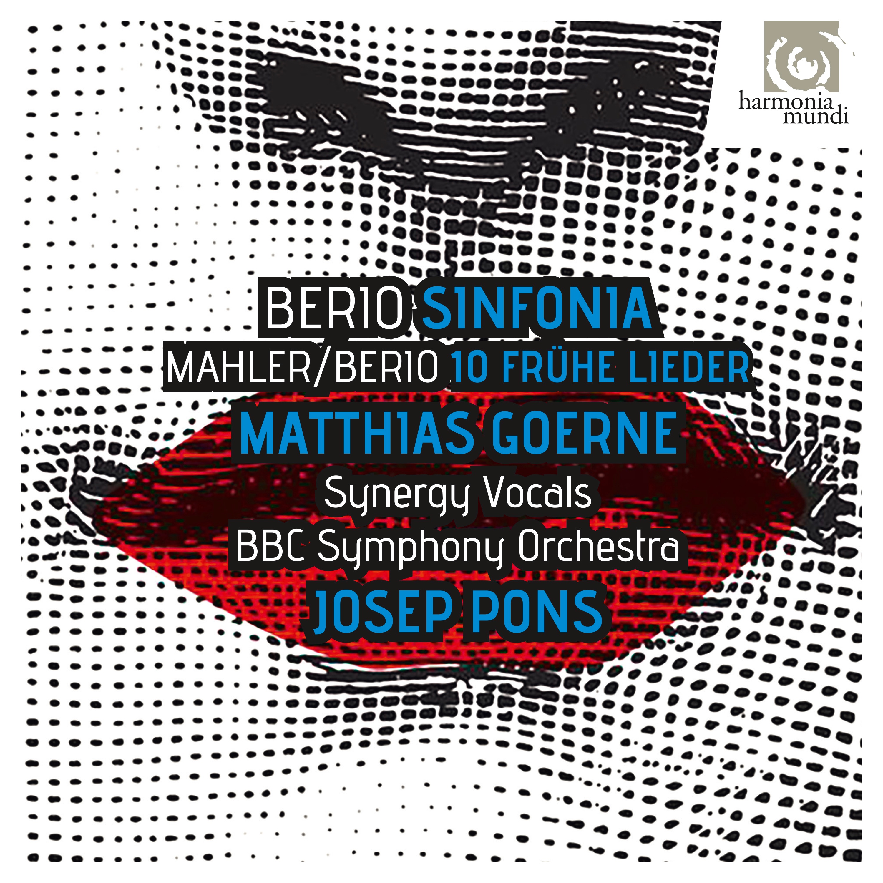 Berio: Sinfonia: Berio & Mahler: Frühe Lieder album cover