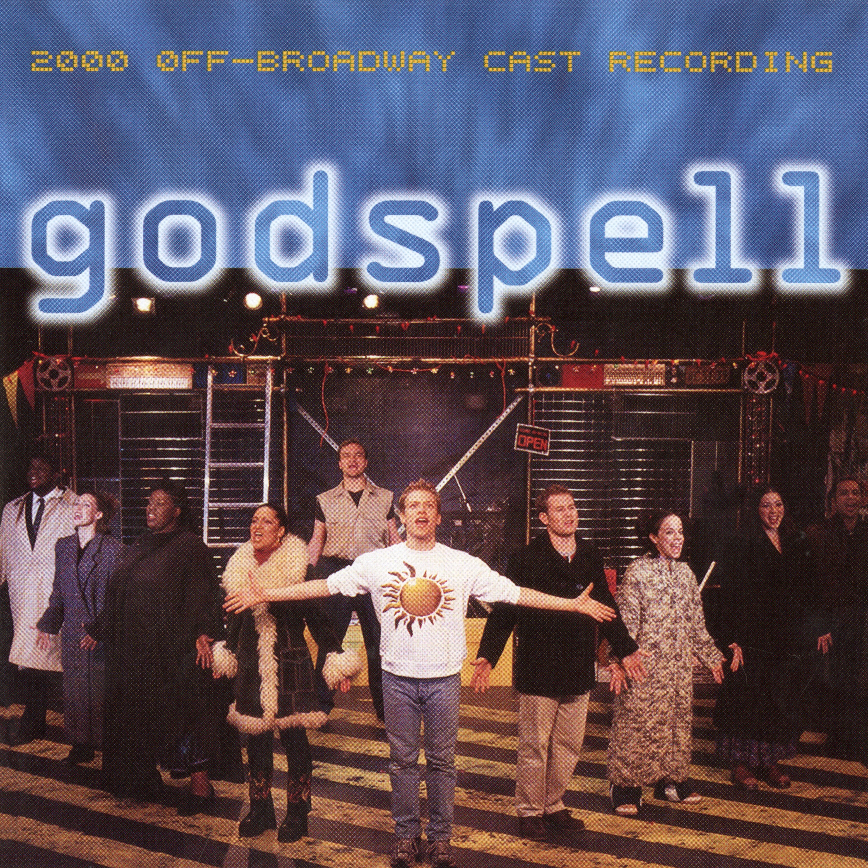 Godspell (2000 Off-Broadway Cast Recording) album cover