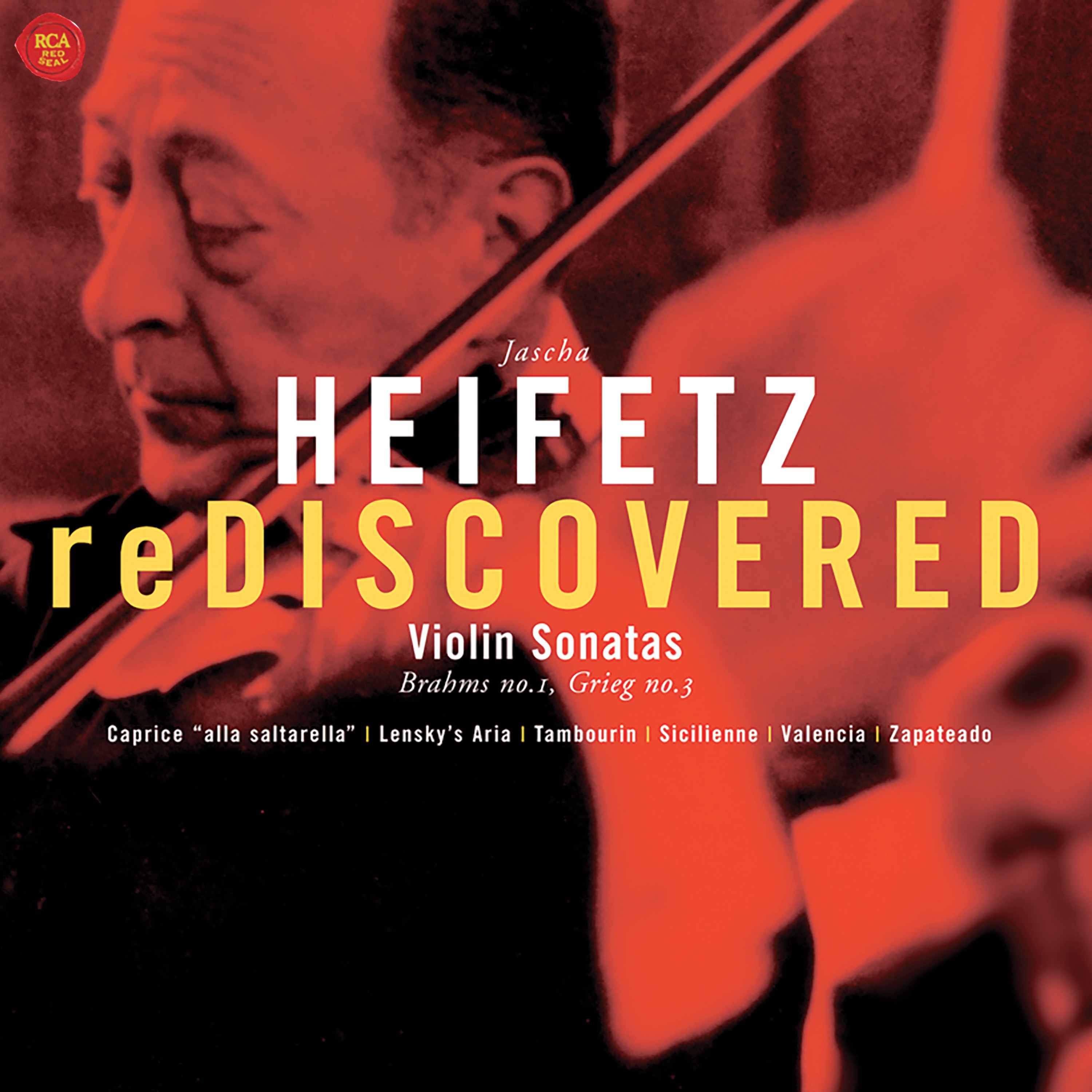 Heifetz: Rediscovered album cover