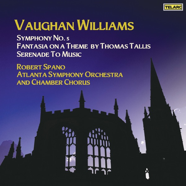 Vaughan Williams: Symphony No. 5 in D Major, Fantasia on a Theme by Thomas Tallis & Serenade to Musi album cover